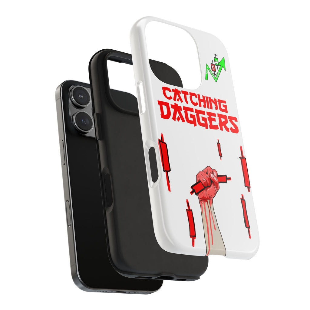 Catching Daggers Tough Phone Case — Crypt Apparel Graphic Protective Cover