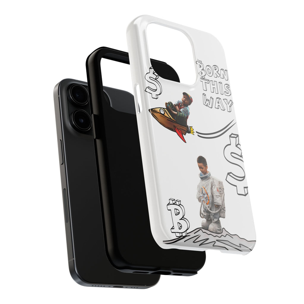 Born This Way Phone Case — "Crypt Apparel" Crypto Protective Case