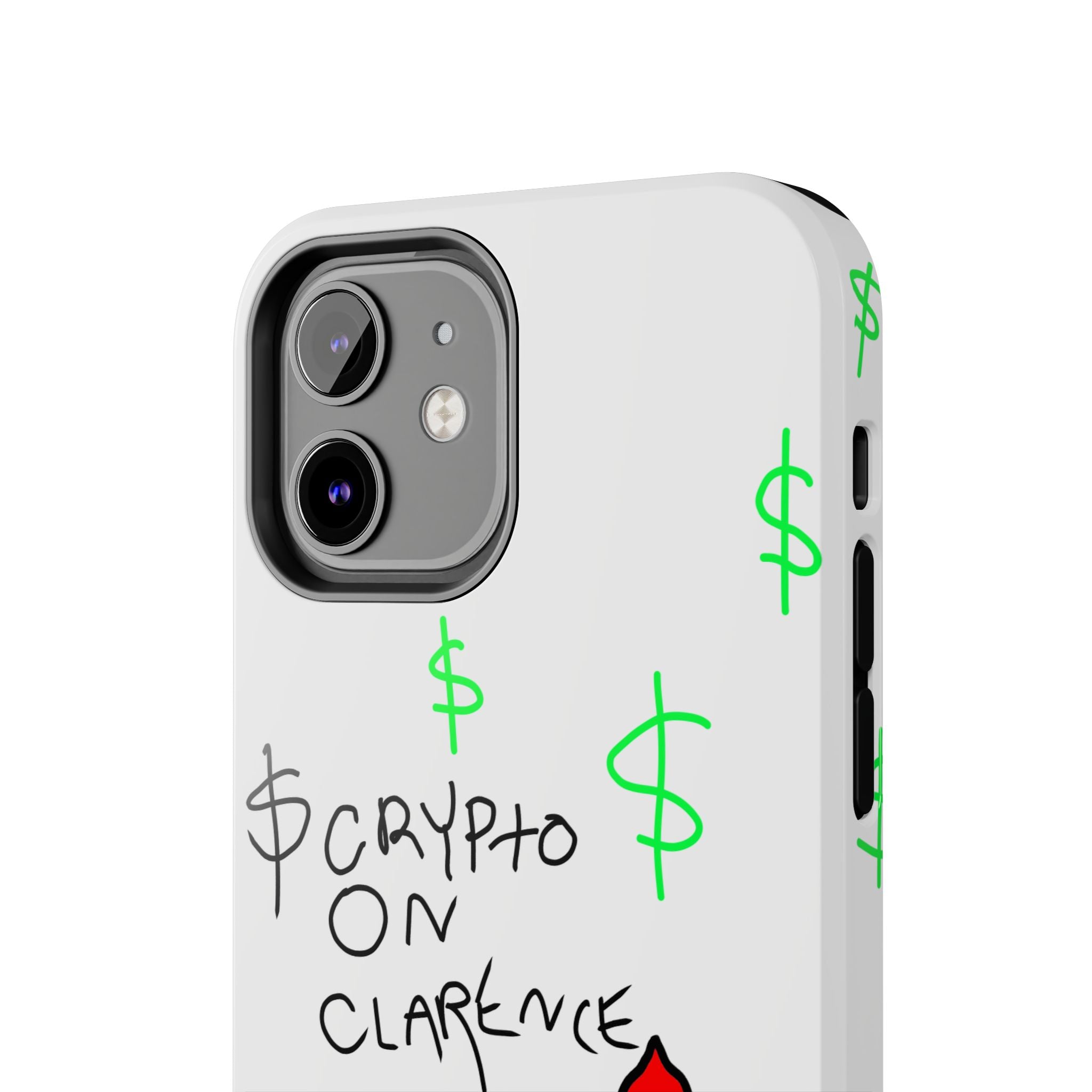 Crypto On Clarence Phone Case — Crypt Apparel Degen Design