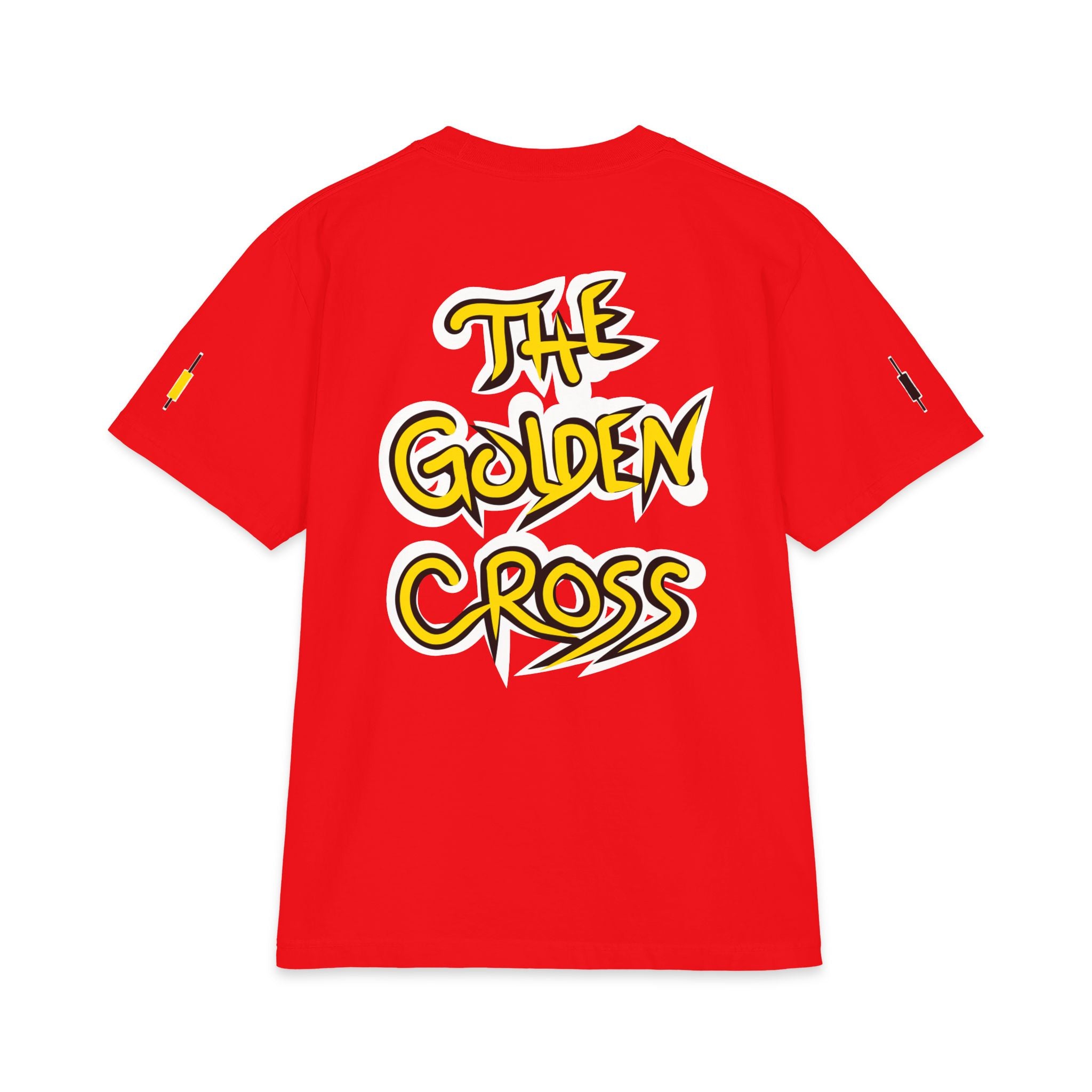 Golden Cross Bull Market T-Shirt — Crypt Apparel Est. 2021 Graphic Tee