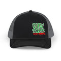 'Defy with Defi' Web3 Graffiti Trucker Cap - Crypt Apparel Snapback Mesh Hat