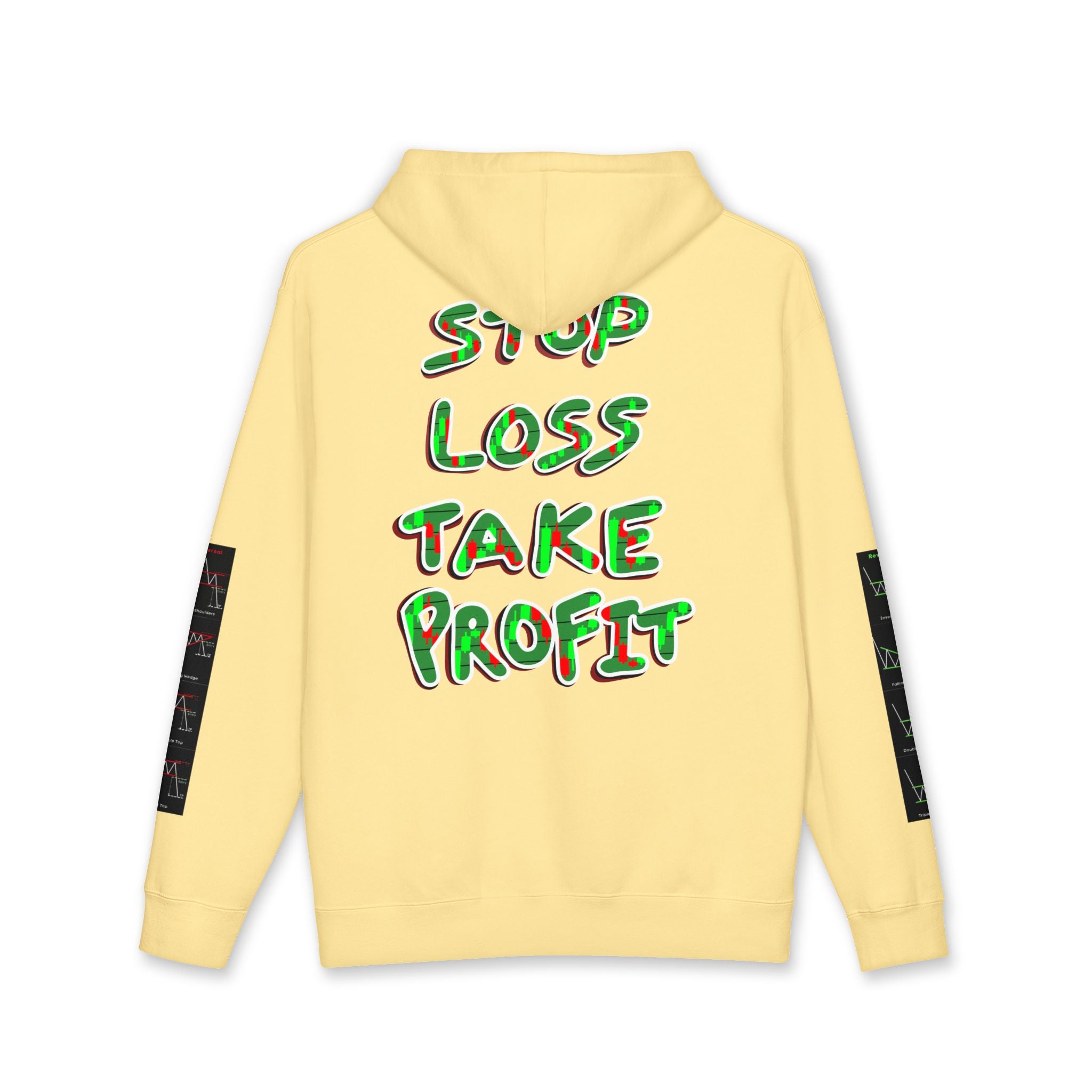 Charted Crypto Hoodie — "Crypt Apparel" Trading Hoodie