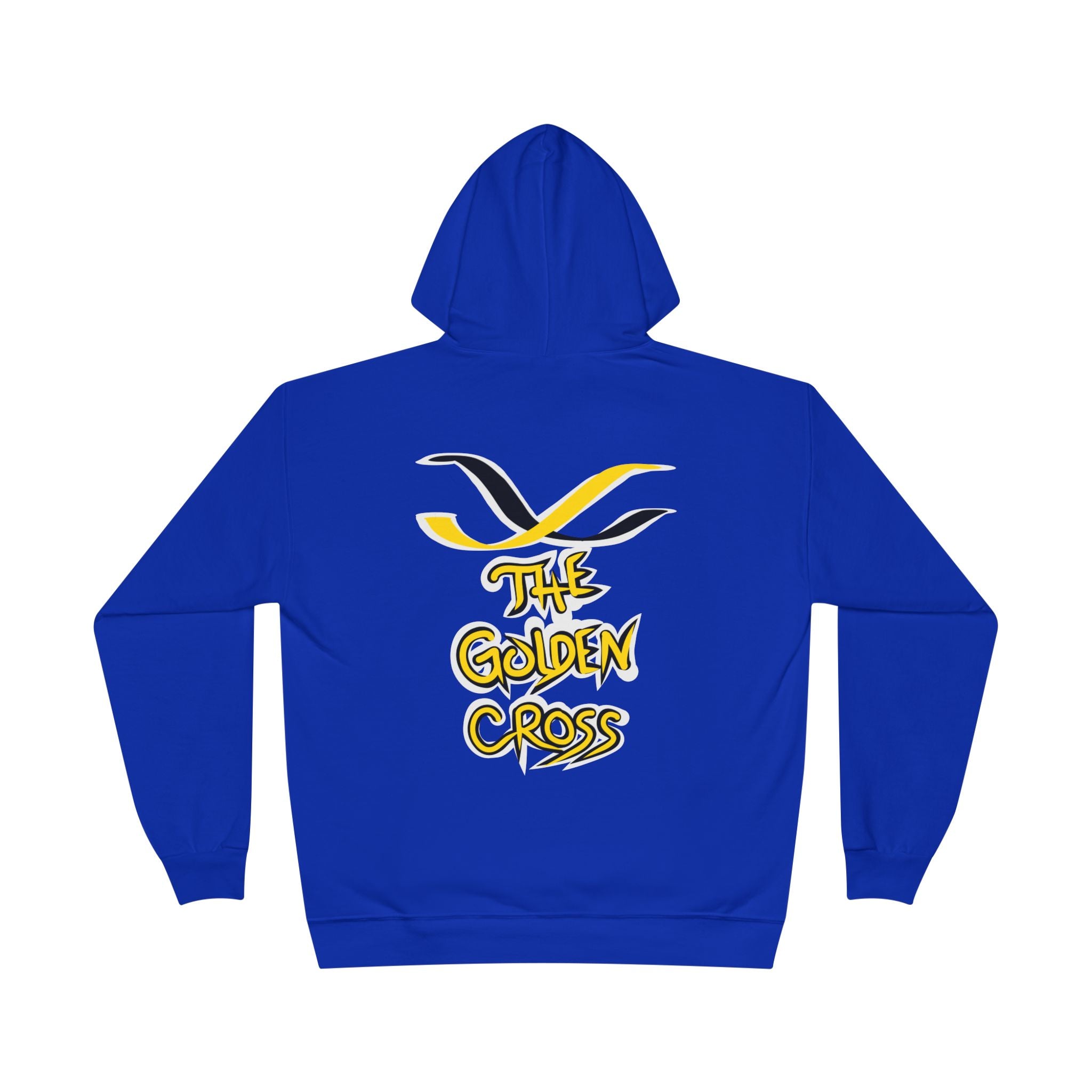 Golden Cross Bull Market Hoodie — 'Crypt Apparel' Crypto Trading Graphic Pullover