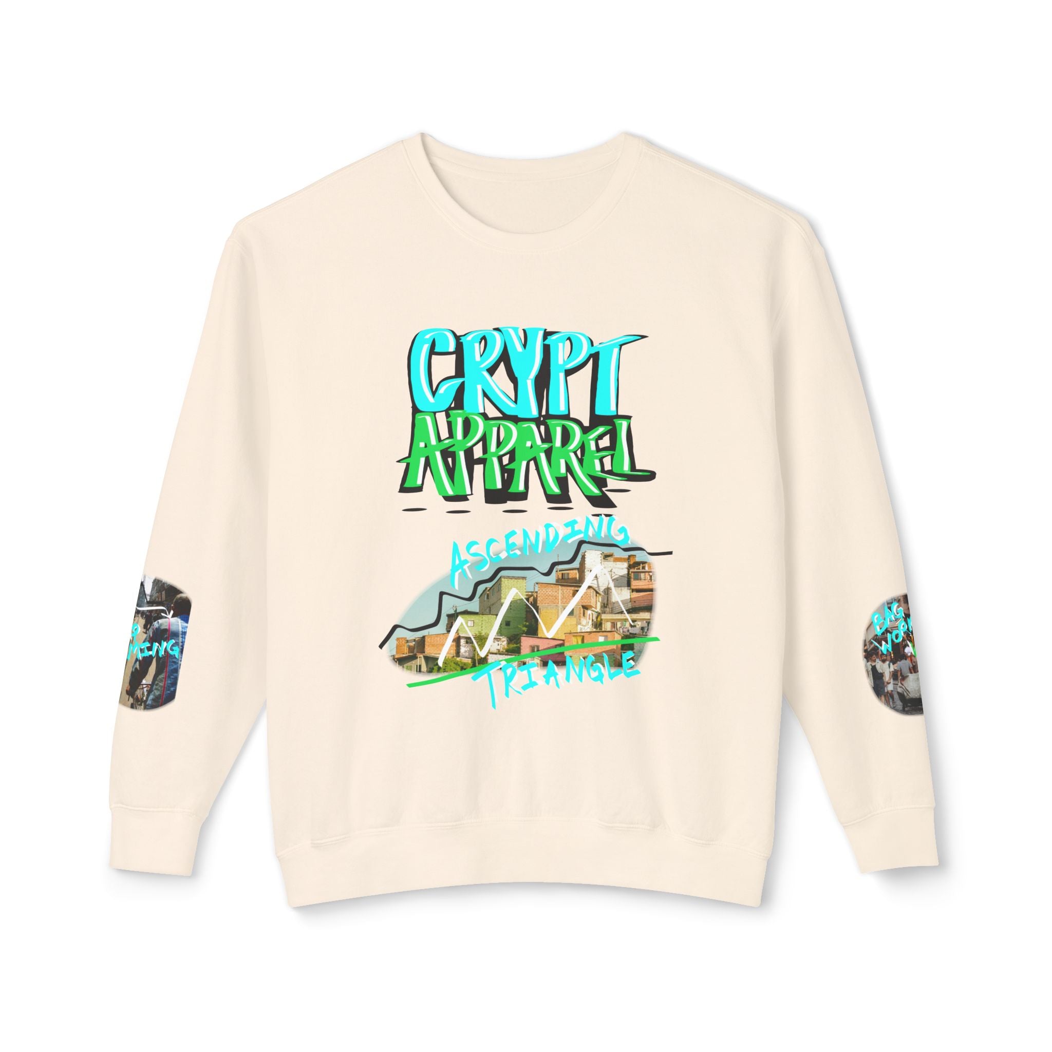Natural Signals Crewneck Sweatshirt — Crypt Apparel Graphic Crewneck