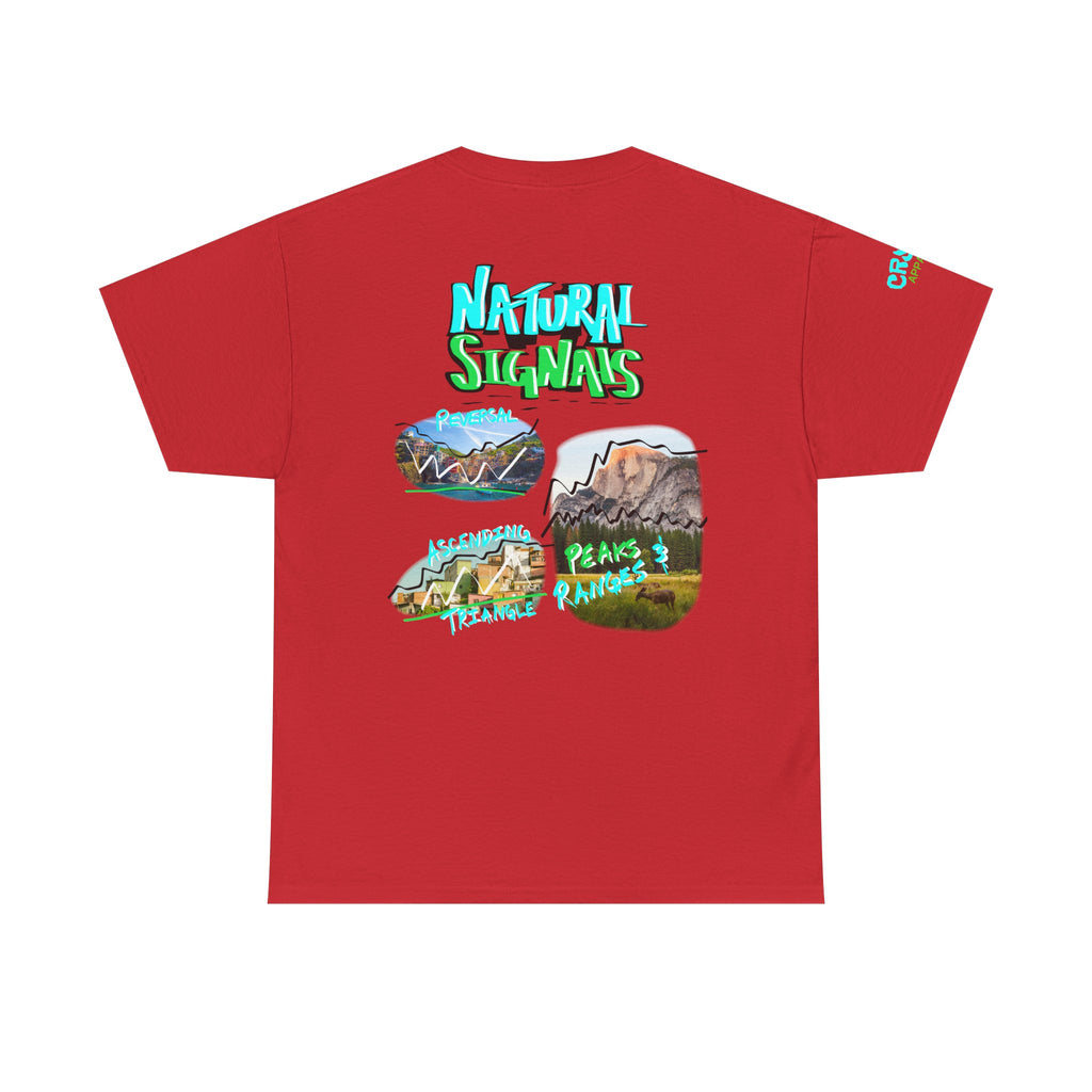 Natural Signals Graphic Tee — "Crypt Apparel" & "Nature Signals" Streetwear T‑Shirt