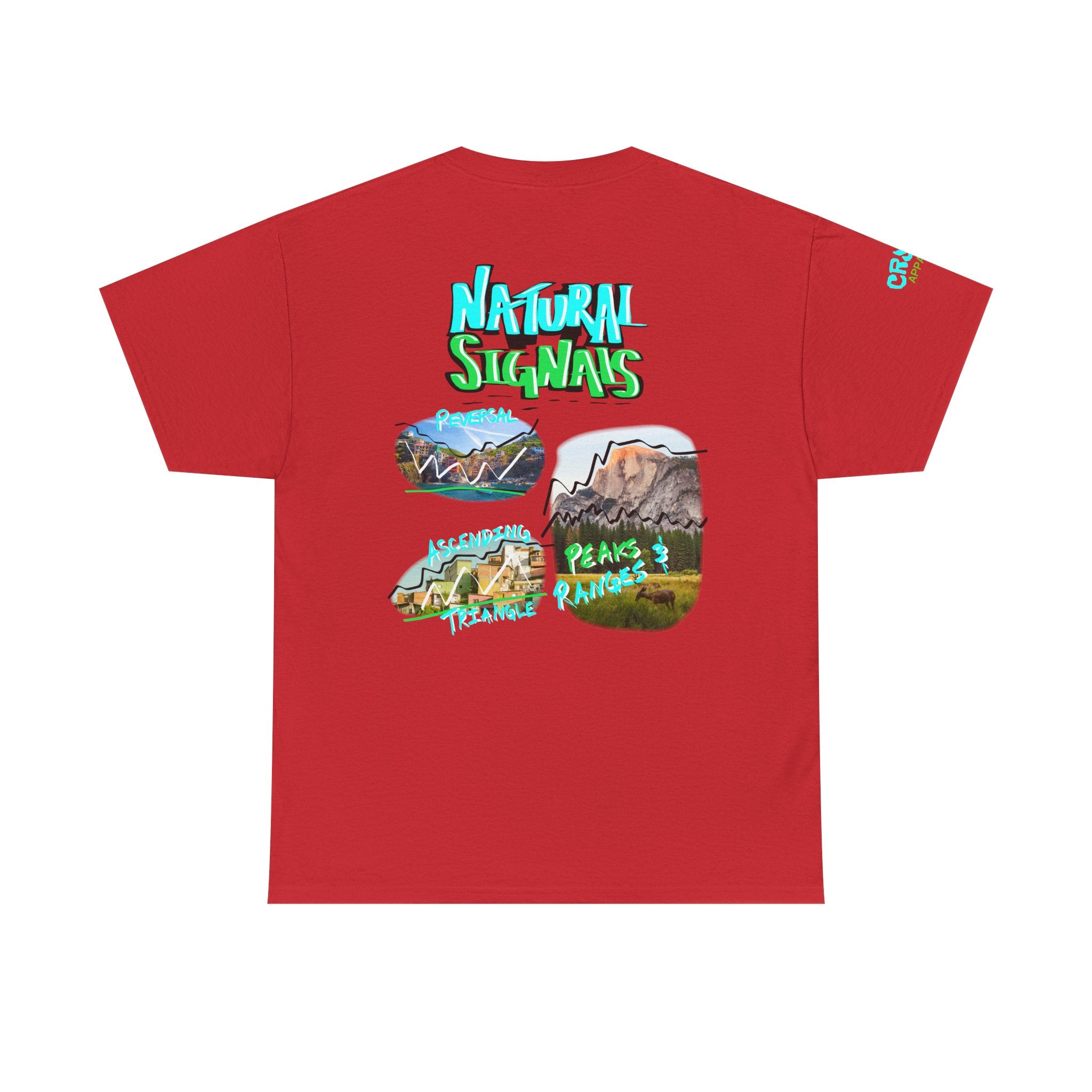 Natural Signals Graphic Tee — "Crypt Apparel" & "Nature Signals" Streetwear T‑Shirt