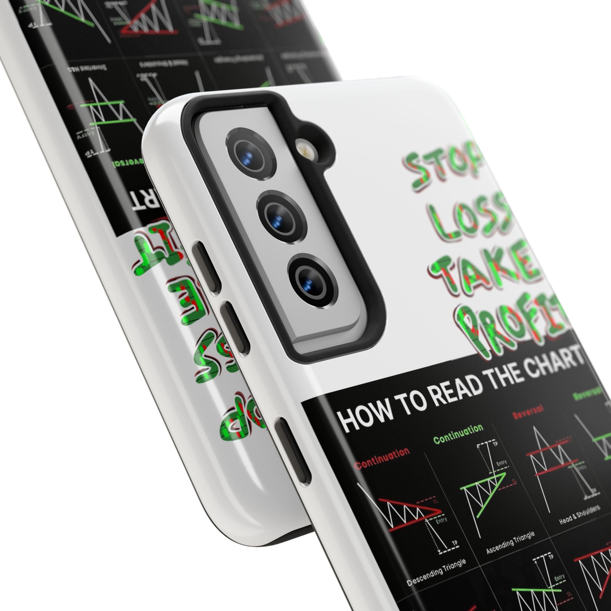 Charted Tough Phone Case — “Crypt Apparel” Trading Chart Guide