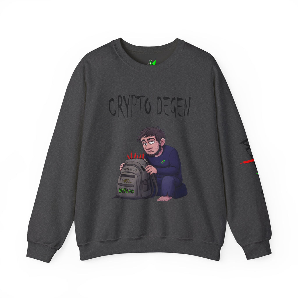 Crypto Degen Crewneck | Crypt Apparel