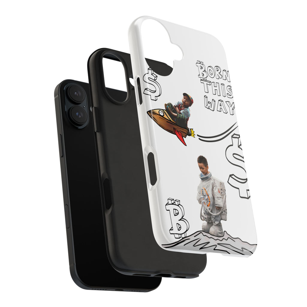 Born This Way Phone Case — "Crypt Apparel" Crypto Protective Case