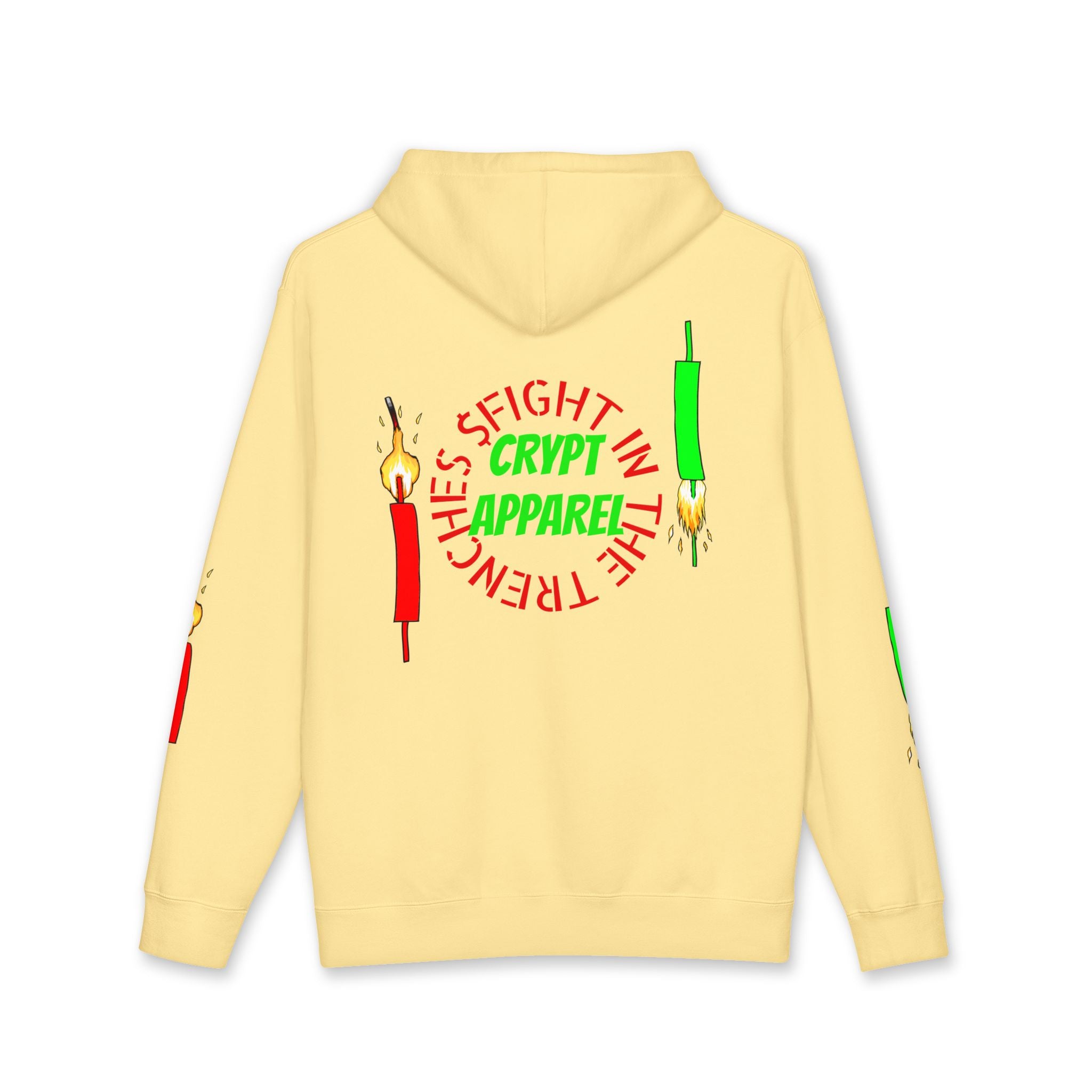 The Trenches Hoodie — 'Crypt Apparel' Graphic Hooded Sweatshirt