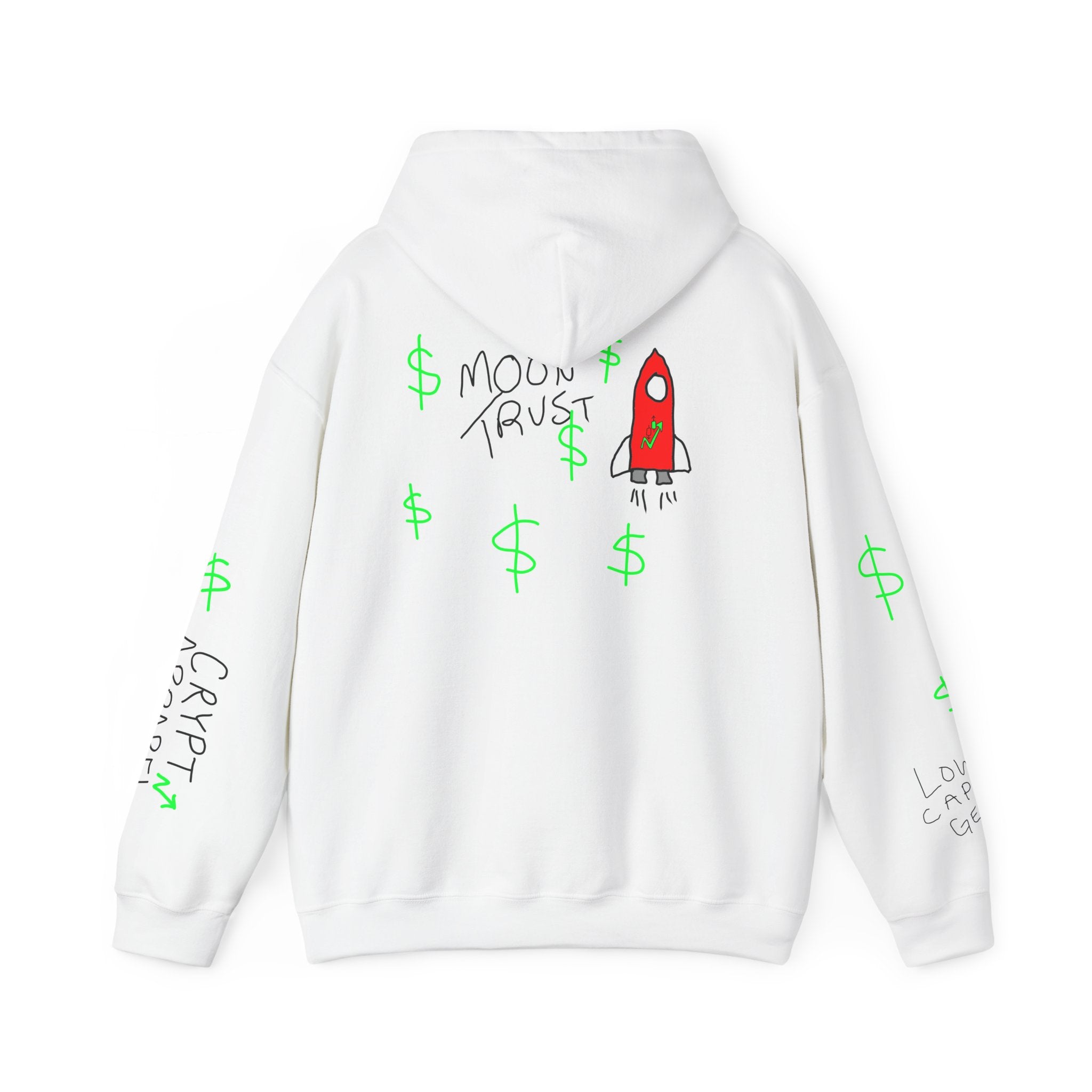 Crypto On Clearance Hoodie — 'Crypt Apparel' crypto illiterate Streetwear Sweatshirt