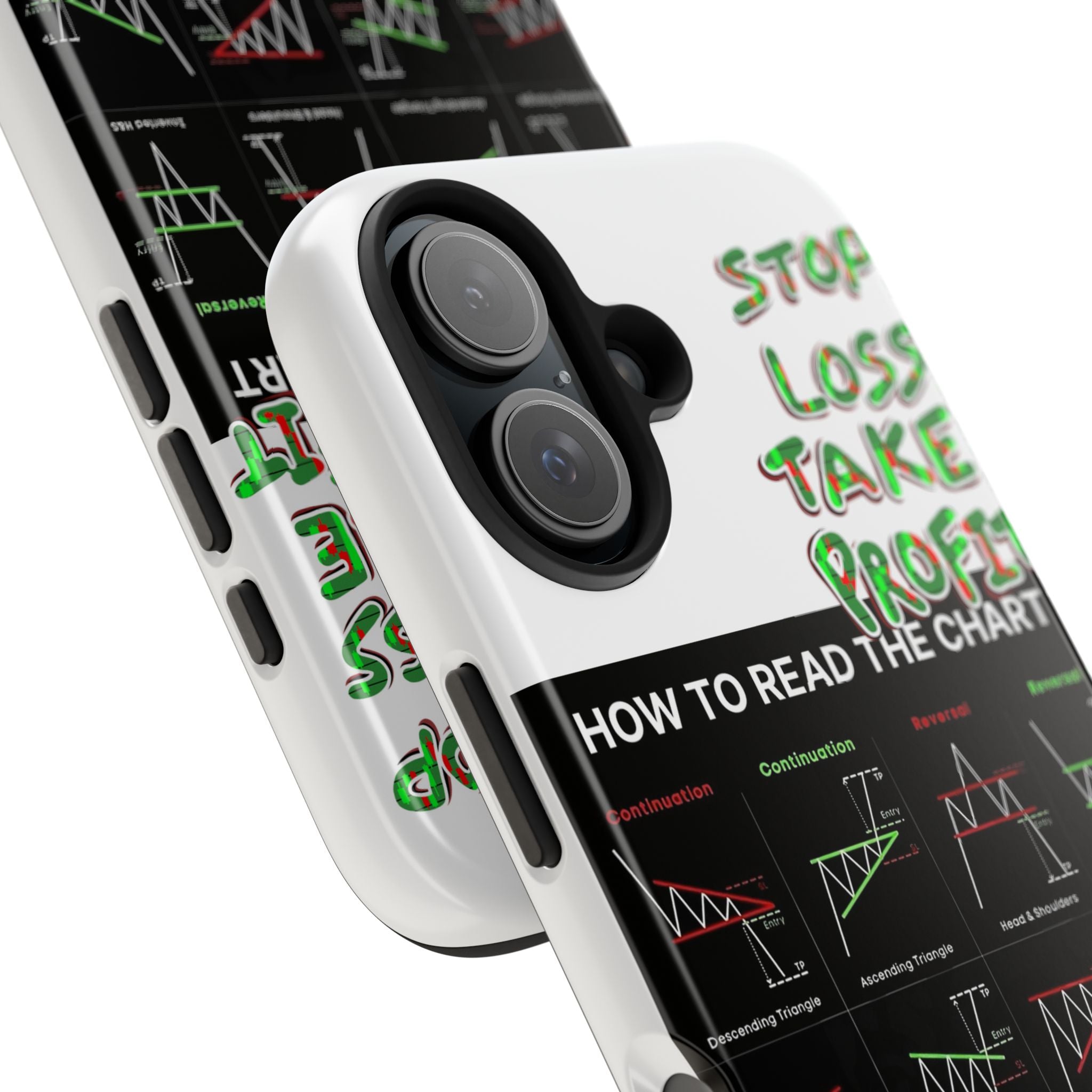 Charted Tough Phone Case — “Crypt Apparel” Trading Chart Guide