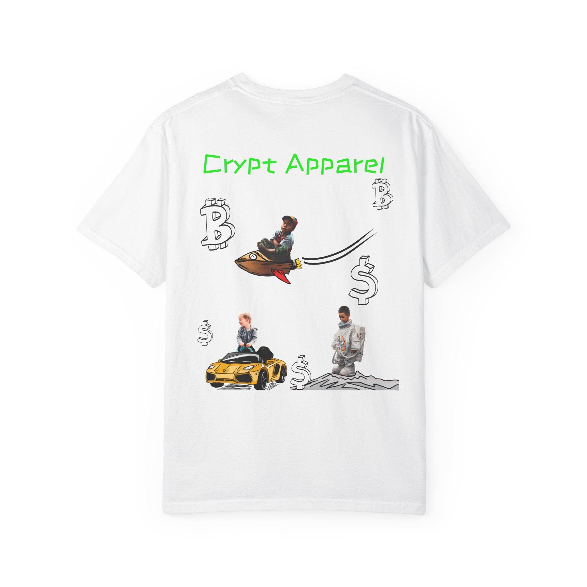 Born This Way Bitcoin inspired Crypto graphic tee | Crypt Apparel