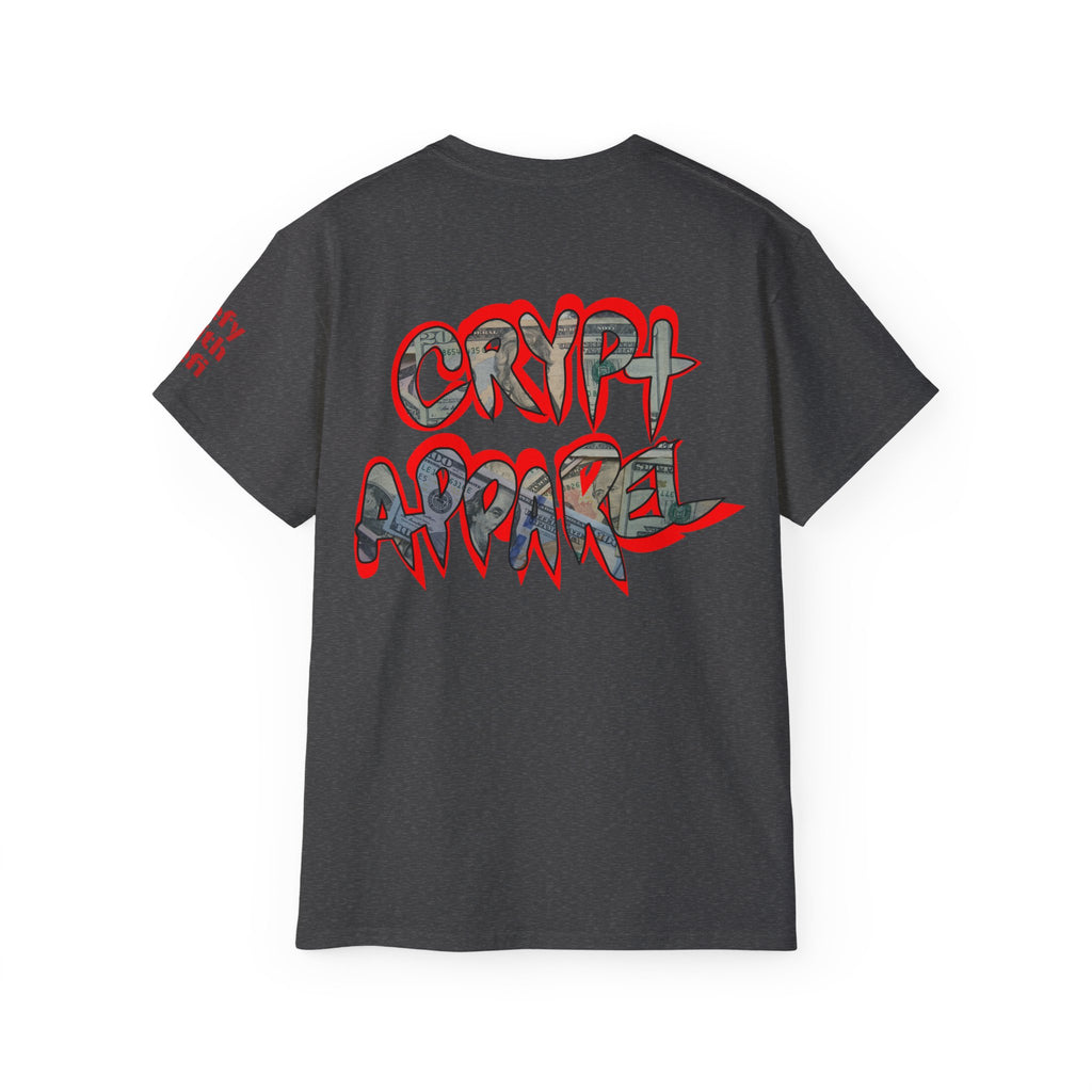 Defy With DeFi Crypto Inspired Tee | Crypt Apparel Graphic T Shirt