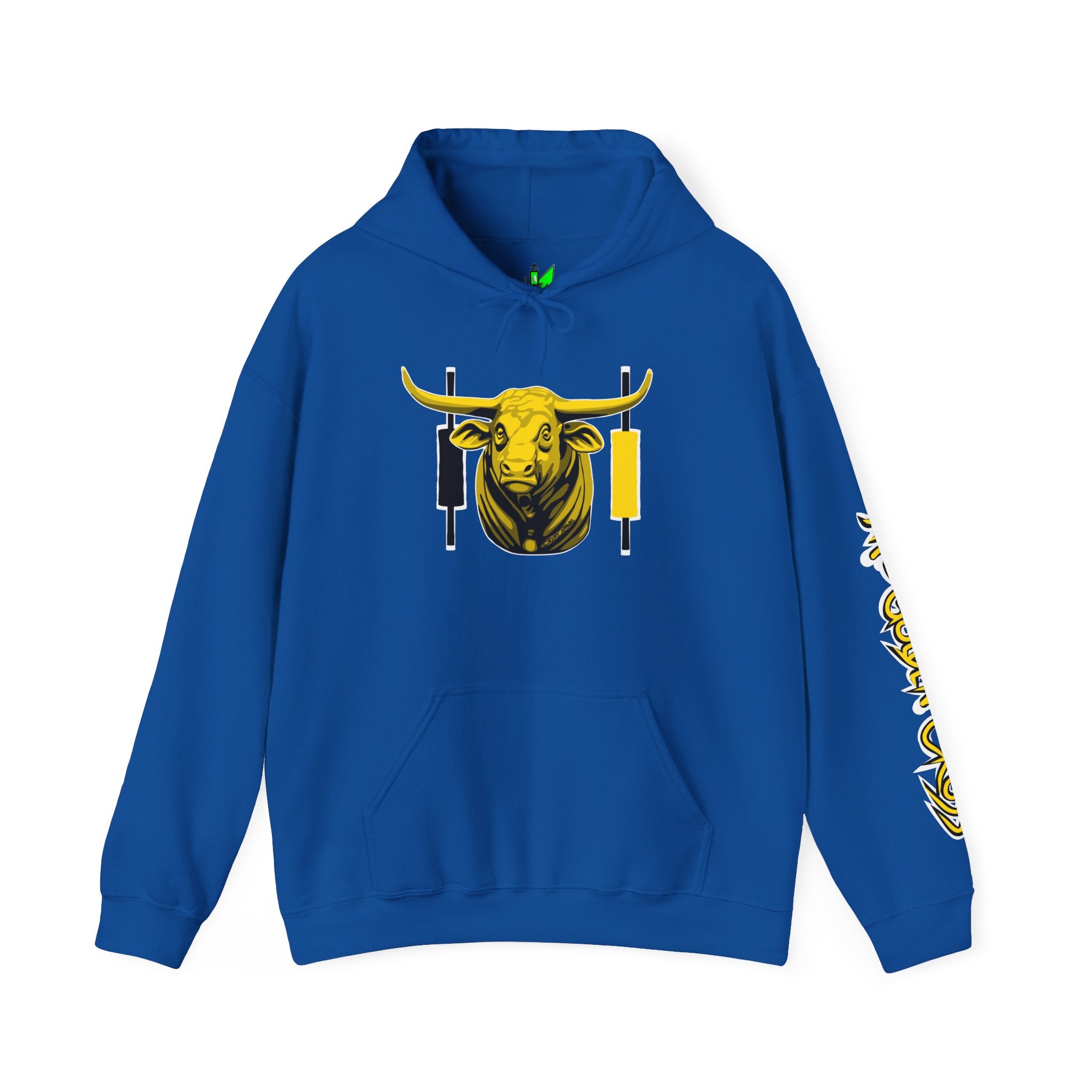 Golden Cross Bull Market Hoodie — Crypto Apparel 'The Golden Cross' Streetwear Hoodie