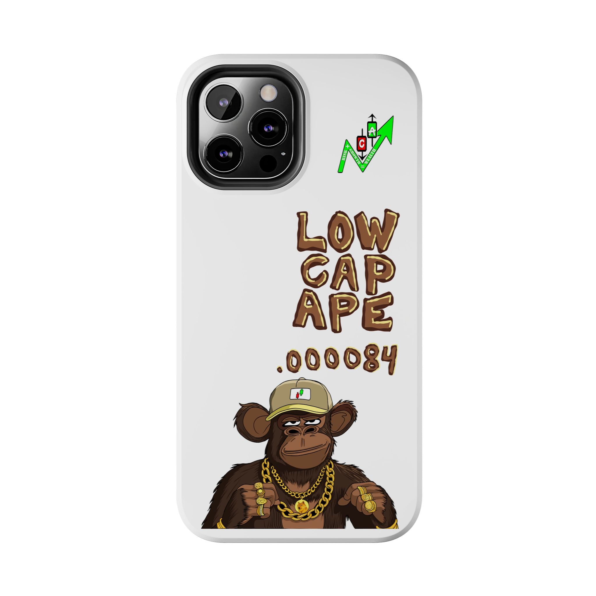 Low Cap Ape Phone Case — Crypto Ape Tough Phone Cover