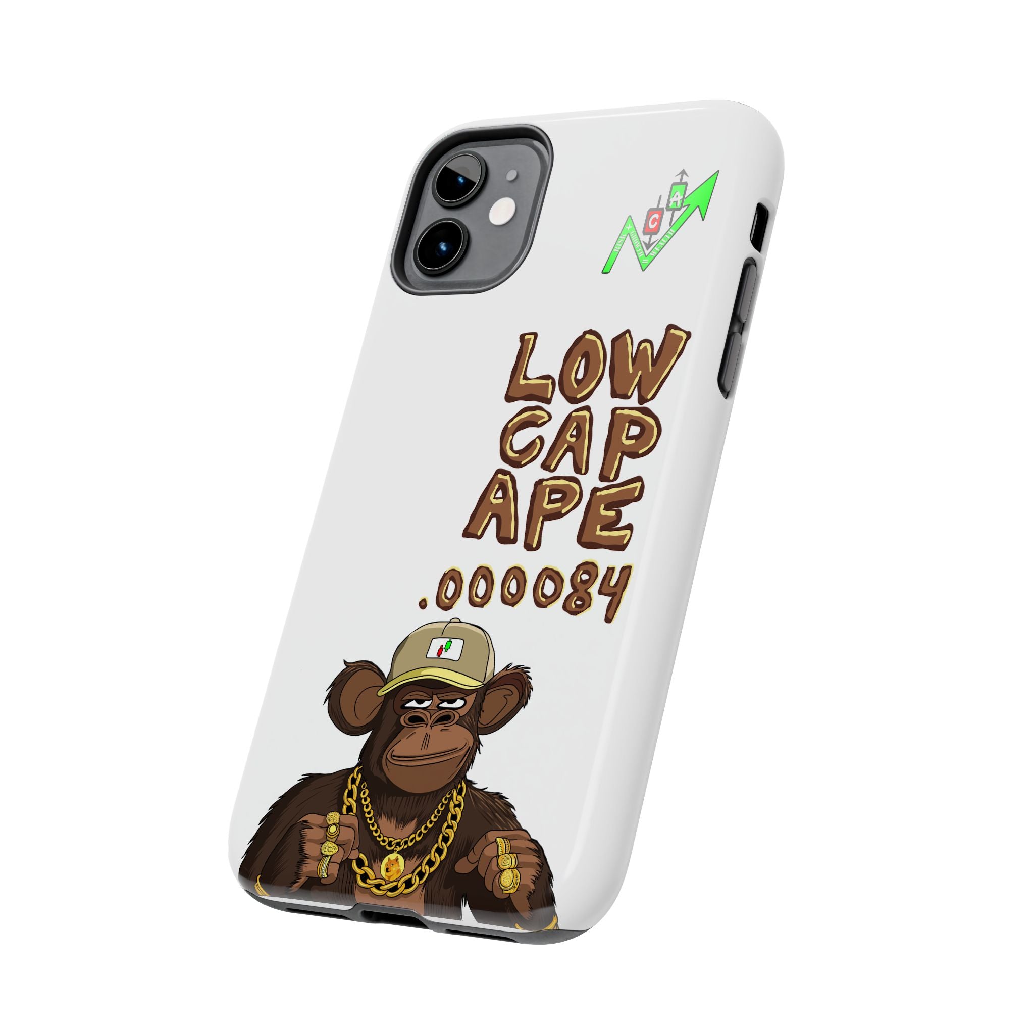 Low Cap Ape Phone Case — Crypto Ape Tough Phone Cover