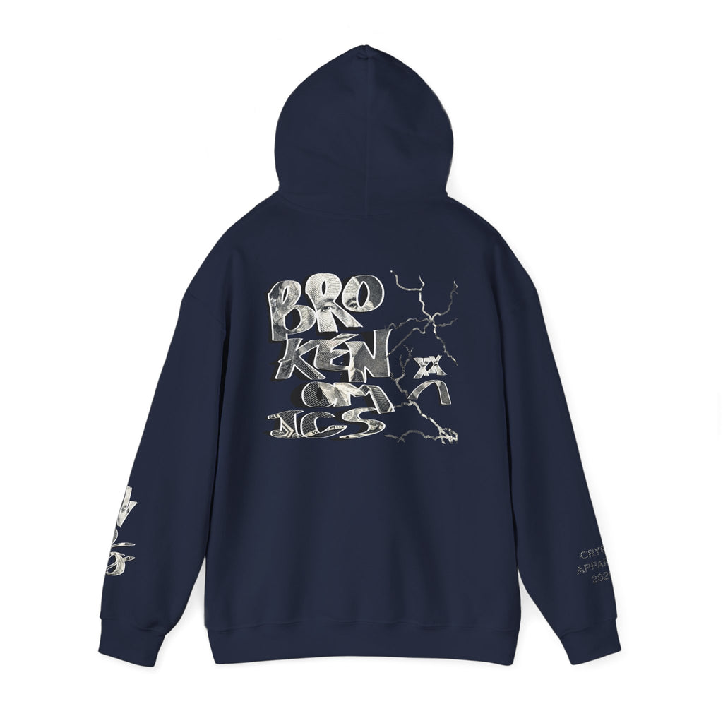 Brokenomics Crypto Hoodie — Straight to Zero trading sweatshirt "Crypt Apparel"