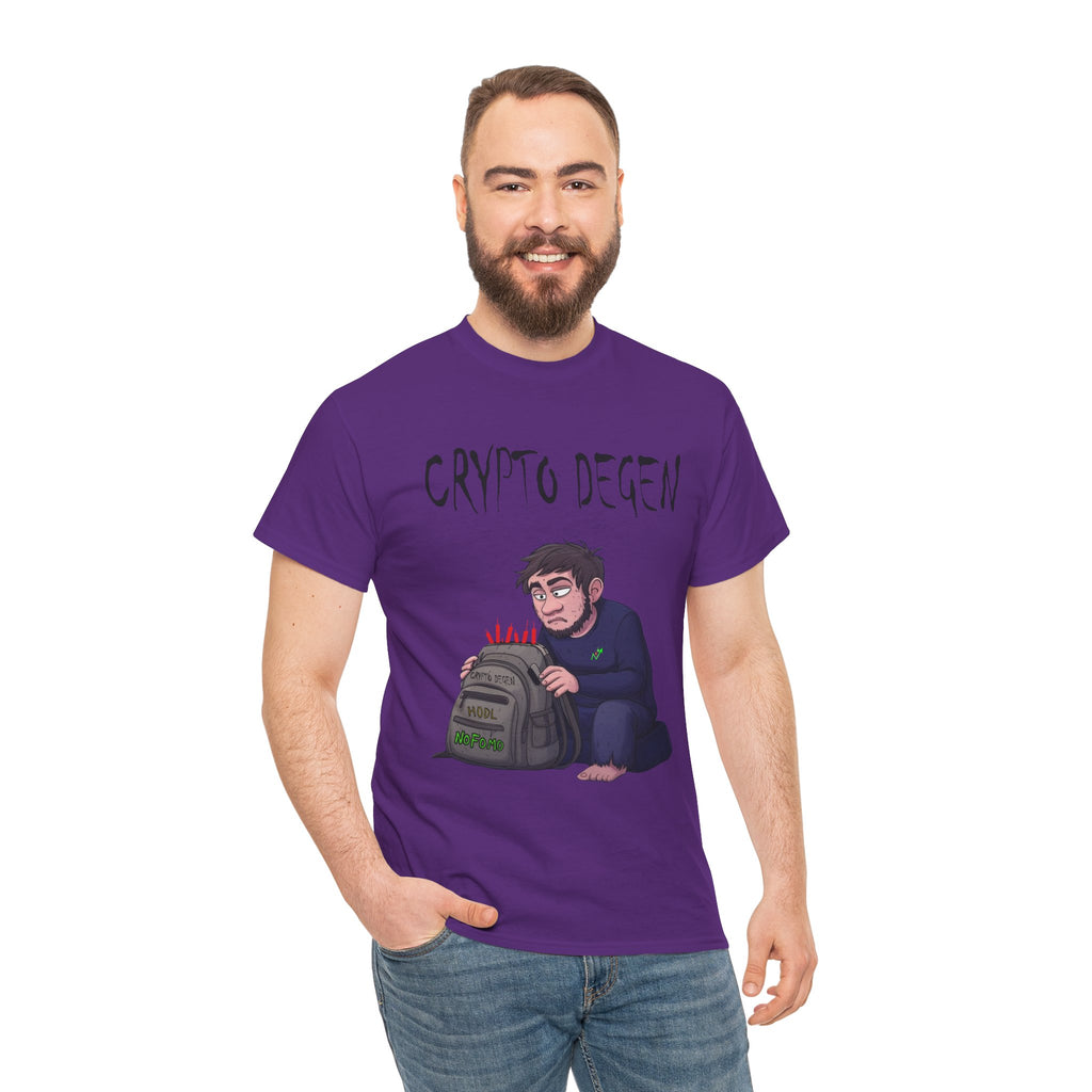 Crypto Degen T-Shirt — Crypt Apparel Graphic Tee