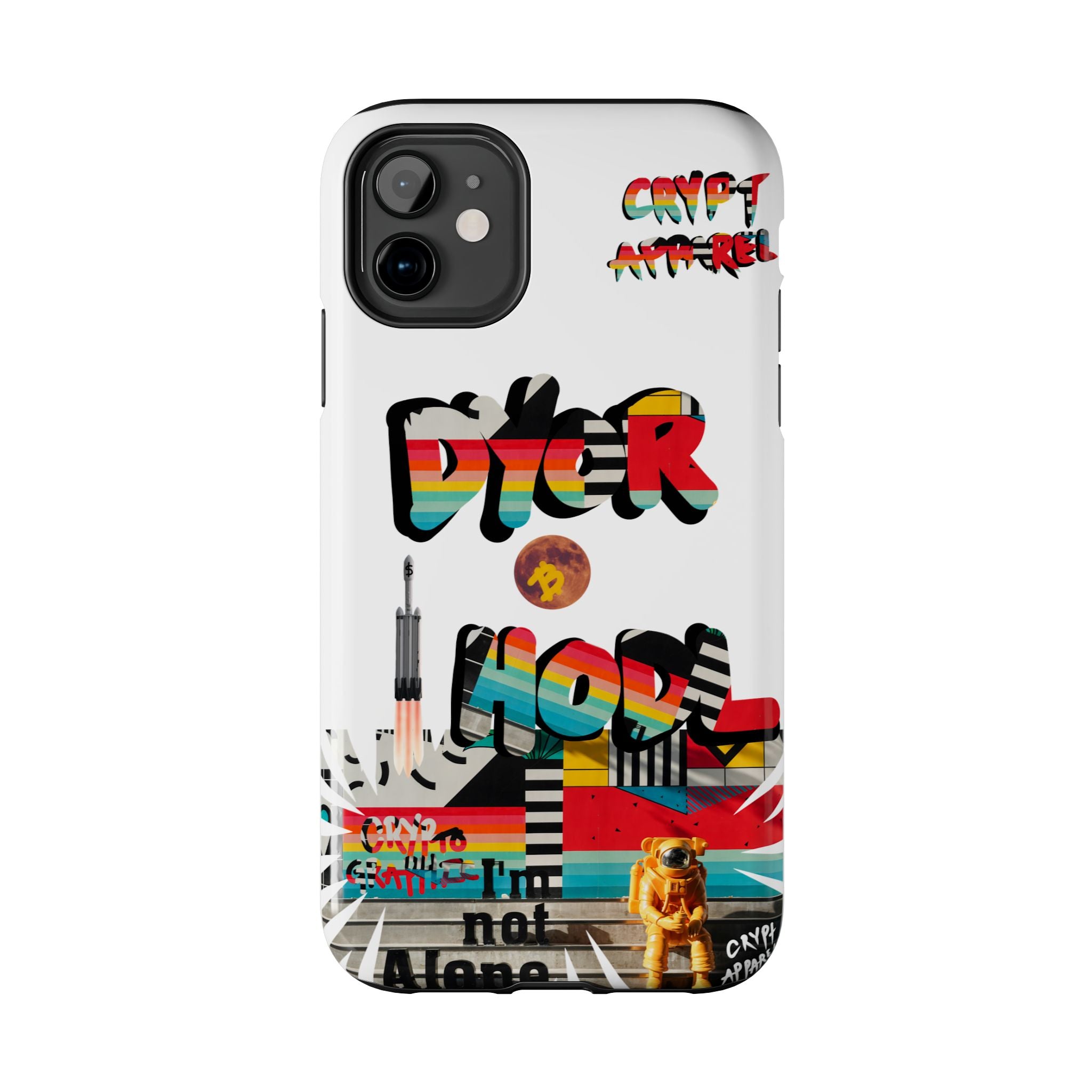 Urban Jungle Tough Phone Case — Crypt Apparel Collage Protective Cover