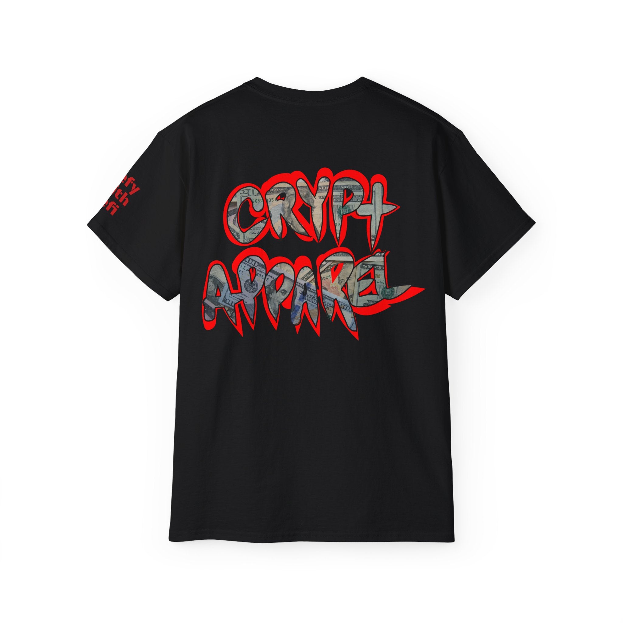 Defy With DeFi Crypto Inspired Tee | Crypt Apparel Graphic T Shirt