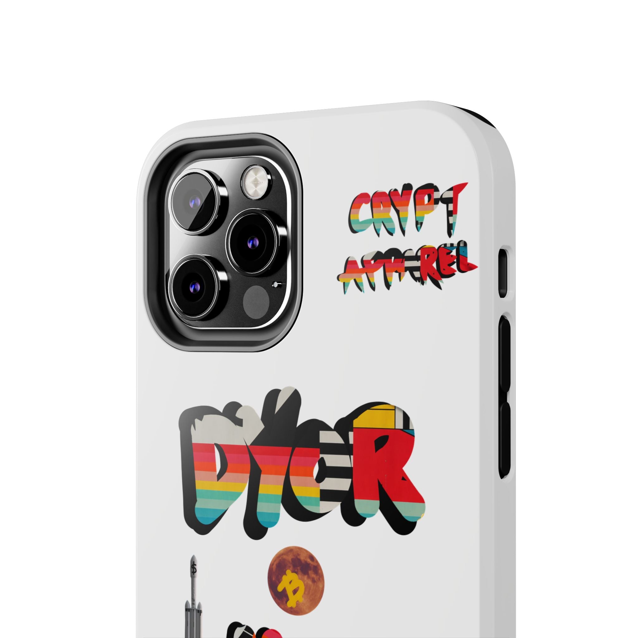 Urban Jungle Tough Phone Case — Crypt Apparel Collage Protective Cover