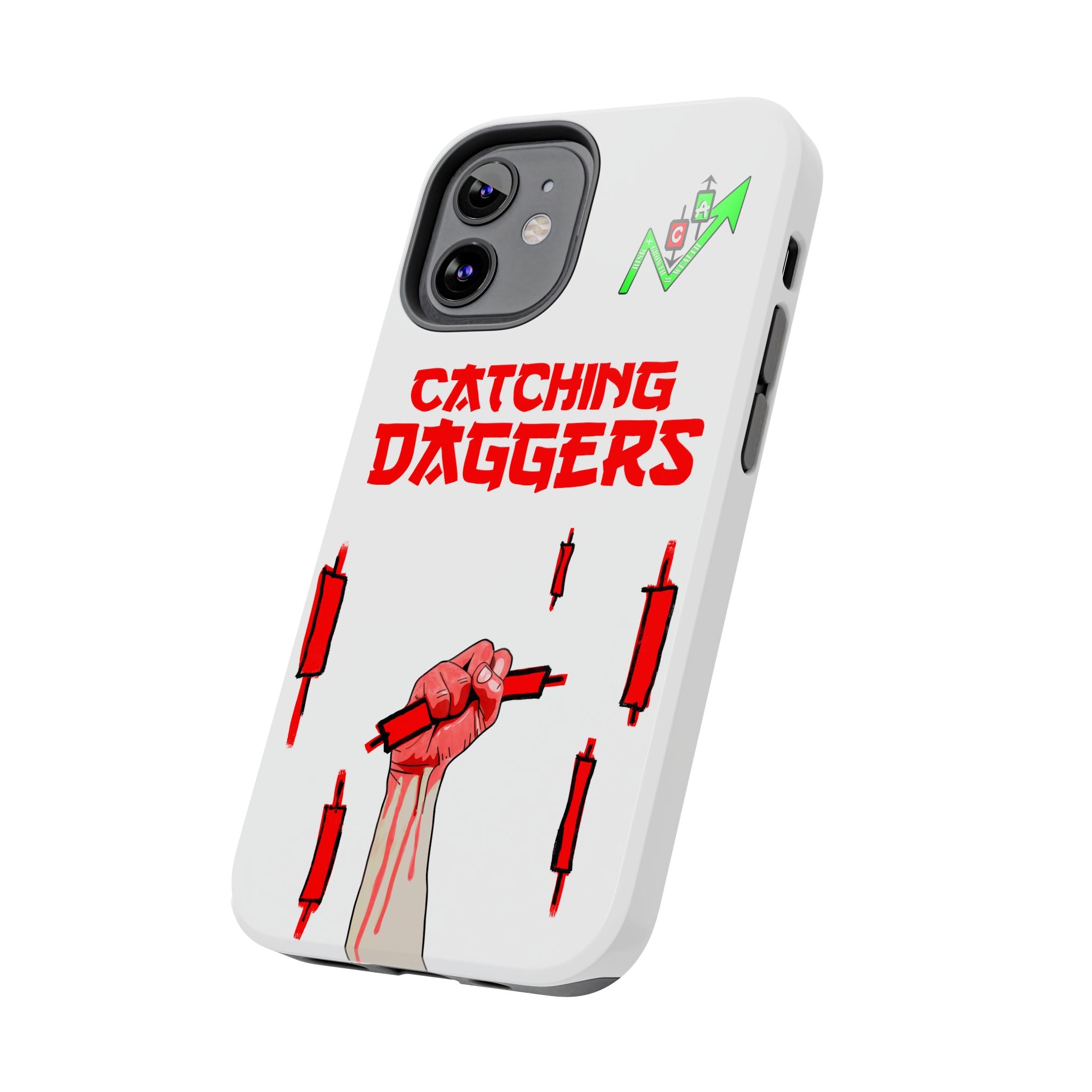 Catching Daggers Tough Phone Case — Crypt Apparel Graphic Protective Cover