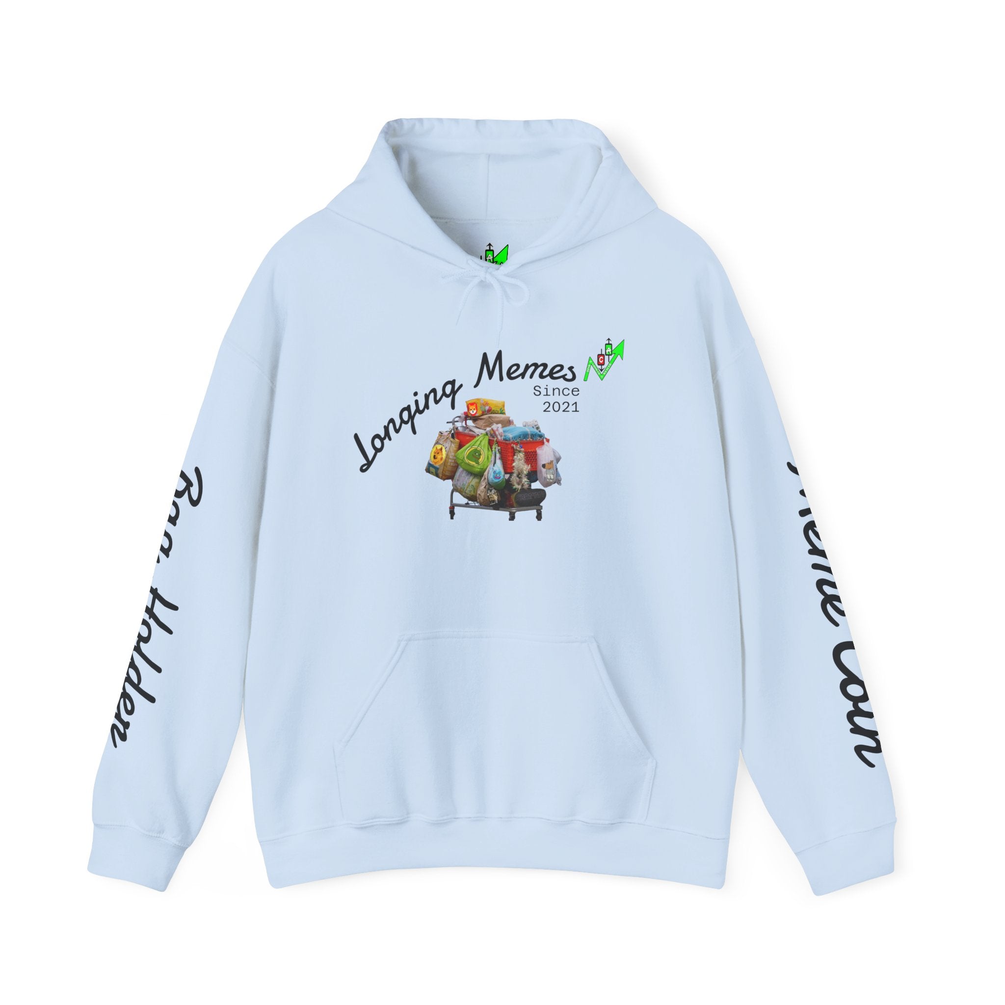 Bag Holders Meme Coin Crypto Hoodie — 'Crypt Apparel' Meme Coin Art