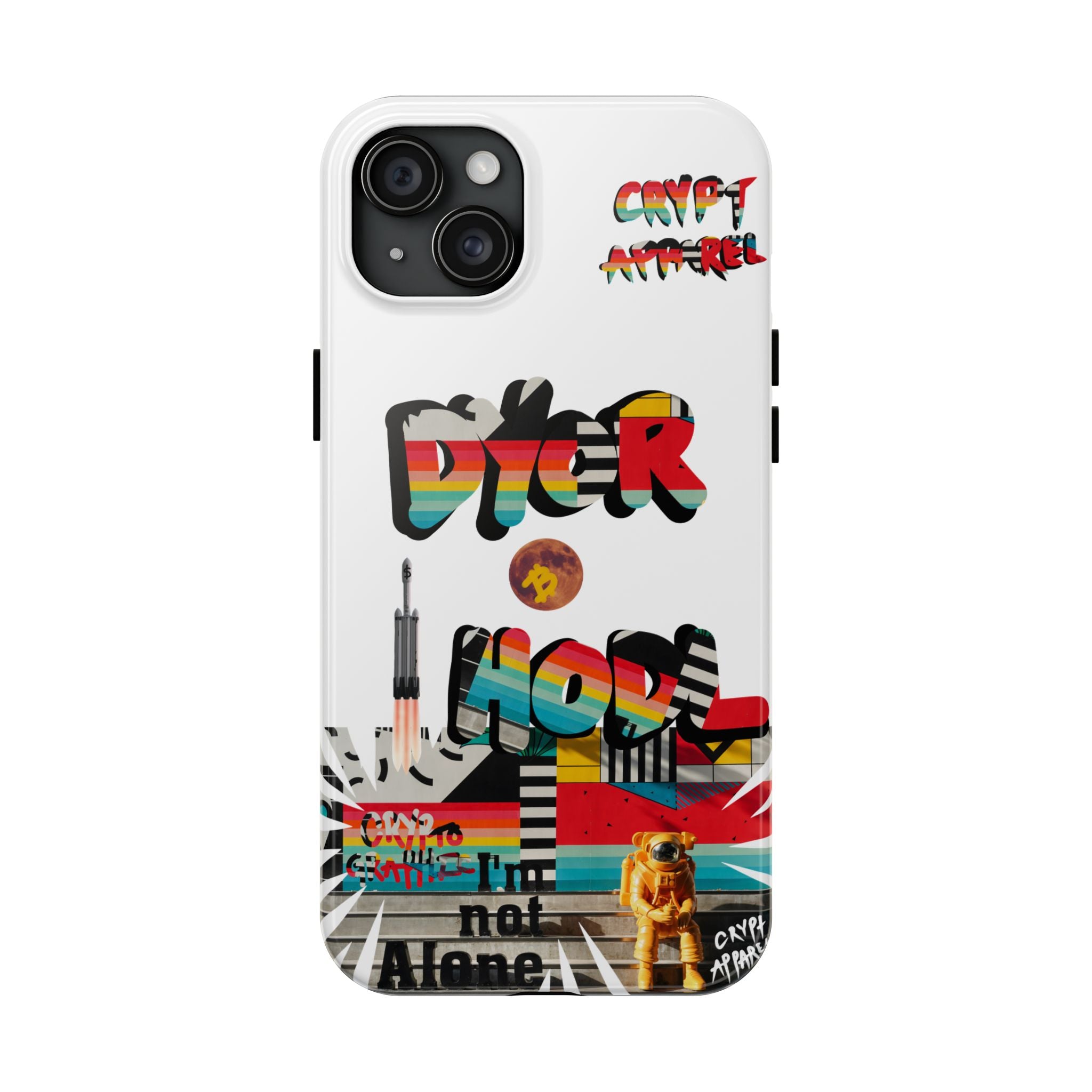 Urban Jungle Tough Phone Case — Crypt Apparel Collage Protective Cover