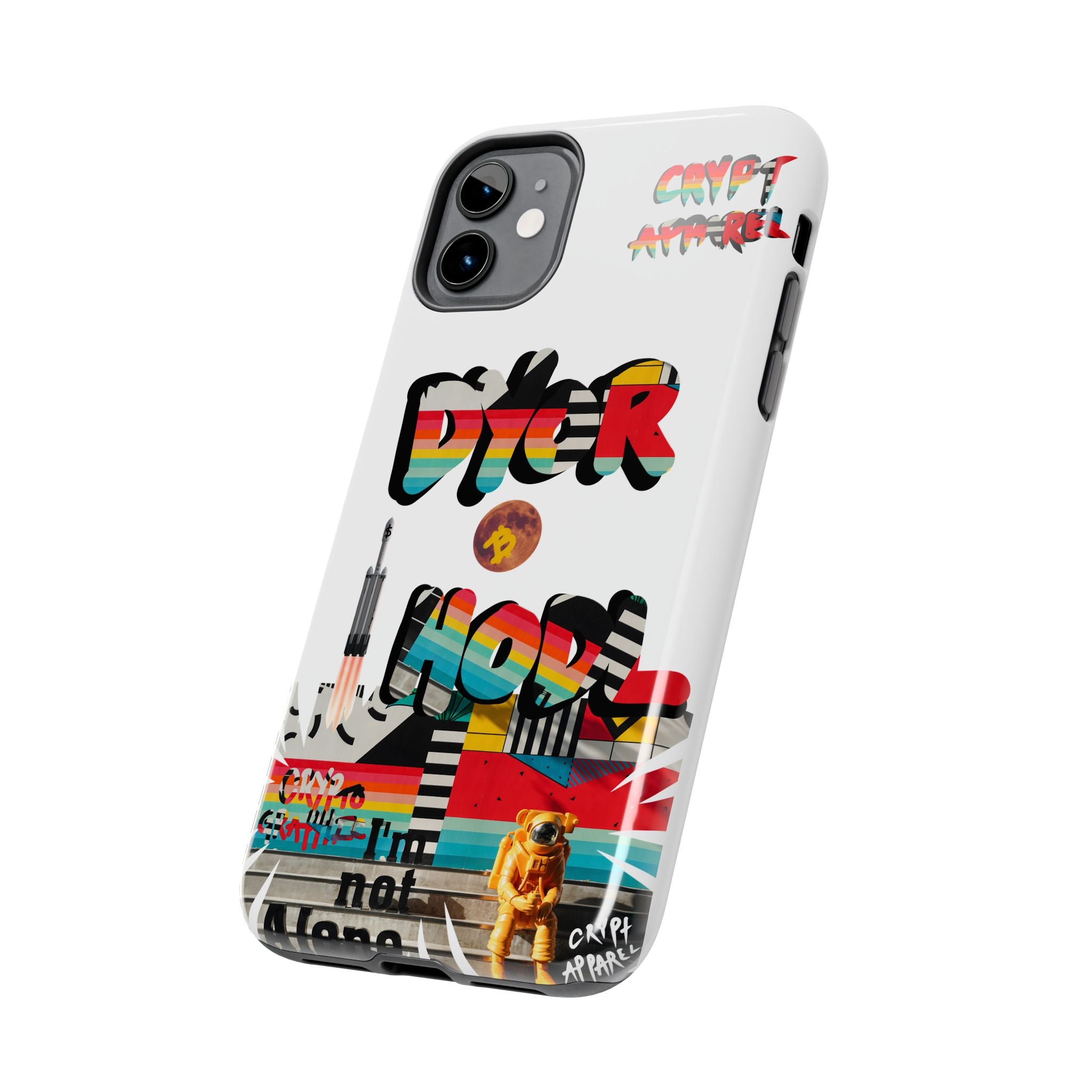Urban Jungle Tough Phone Case — Crypt Apparel Collage Protective Cover