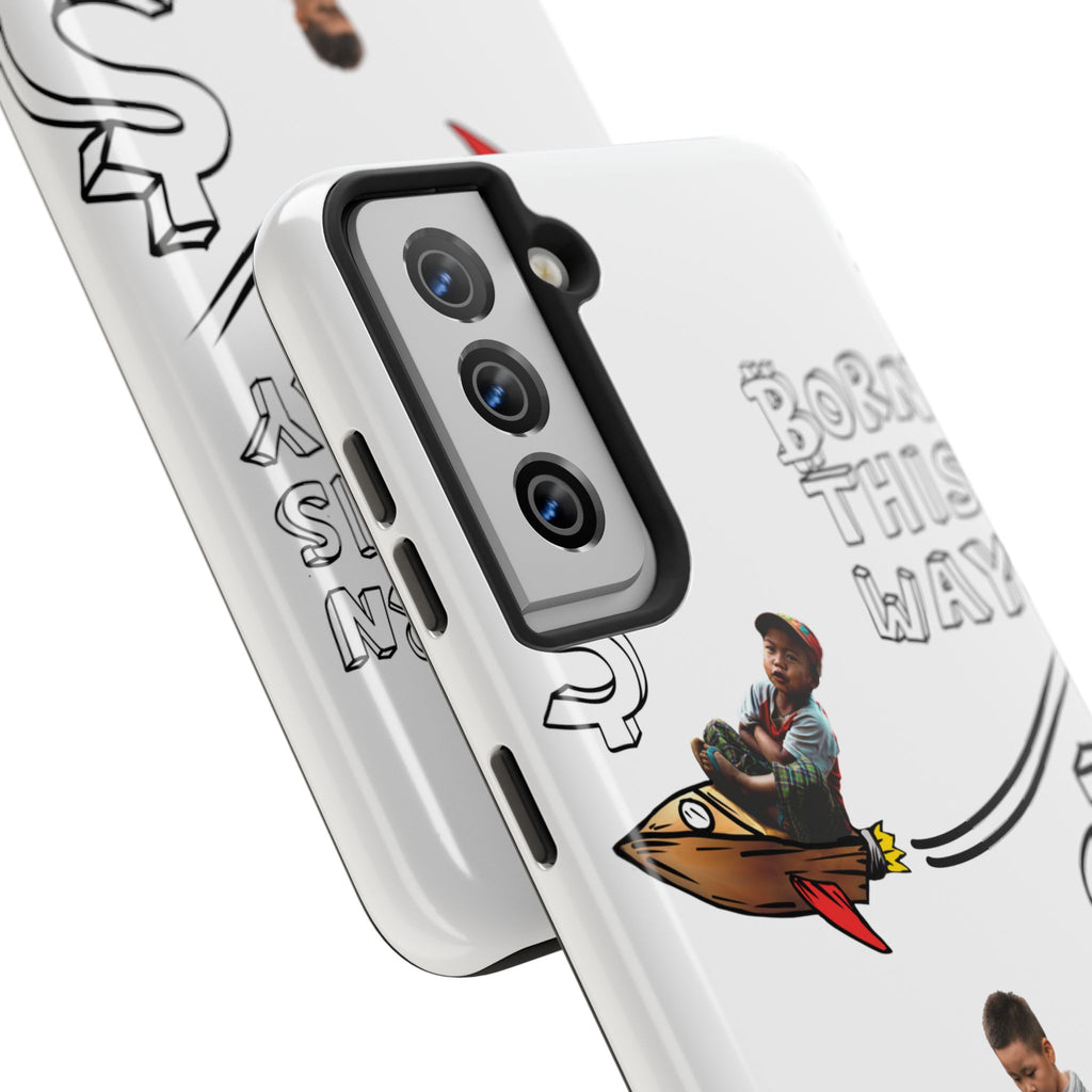 Born This Way Phone Case — "Crypt Apparel" Crypto Protective Case