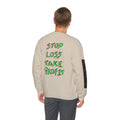 Charted Crewneck Sweatshirt — “Crypt Apparel” Graphic