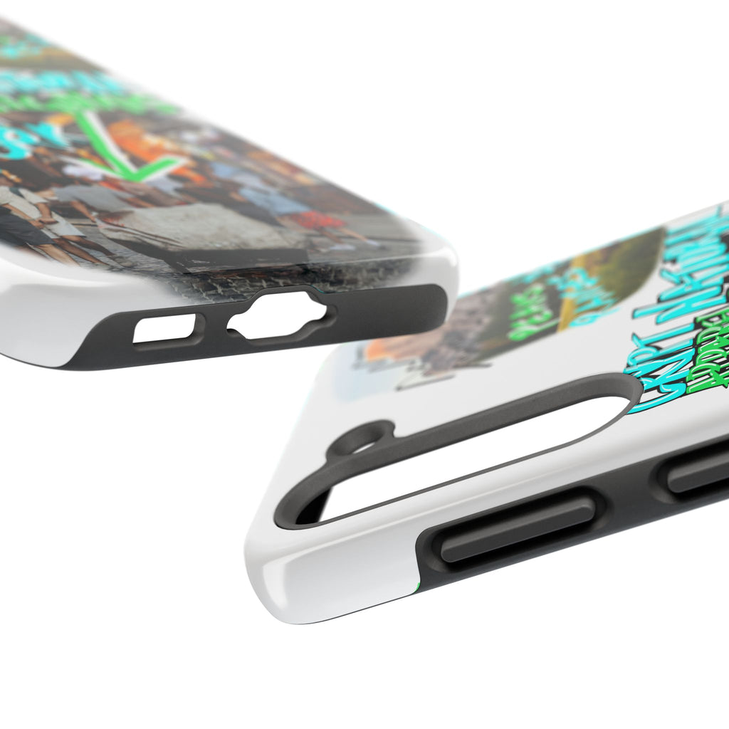 Natural Signals Tough Phone Case — Crypt Apparel Street Collage Design