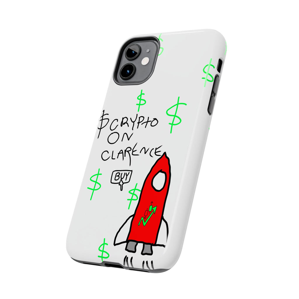 Crypto On Clarence Phone Case — Crypt Apparel Degen Design
