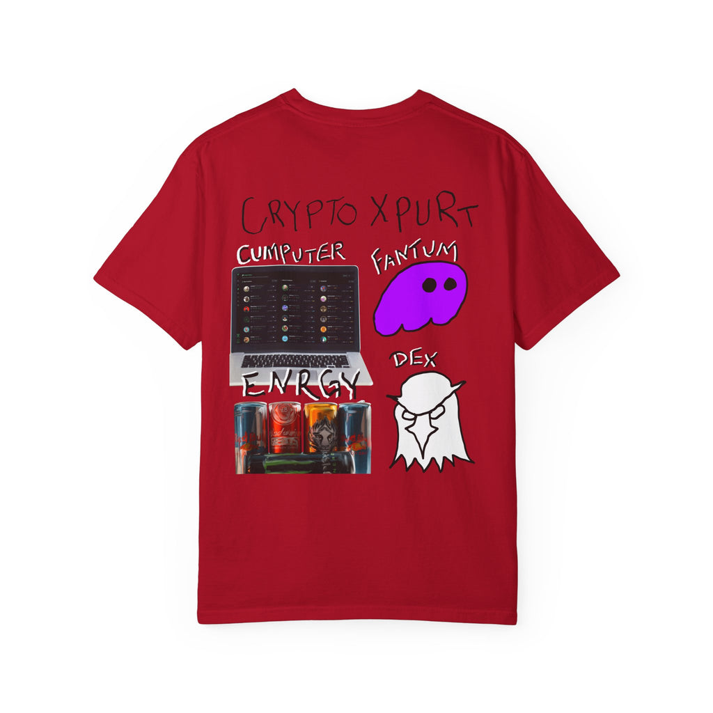 Crypto Meme T-Shirt — 'Meme Coin' Hand-Drawn Crypto Art Tee