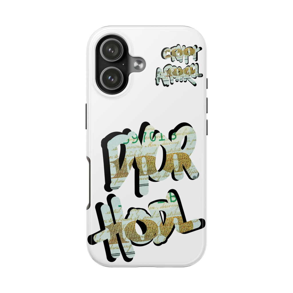 Tough Phone Case — Vintage Money Graffiti "Paper Hodl" Design