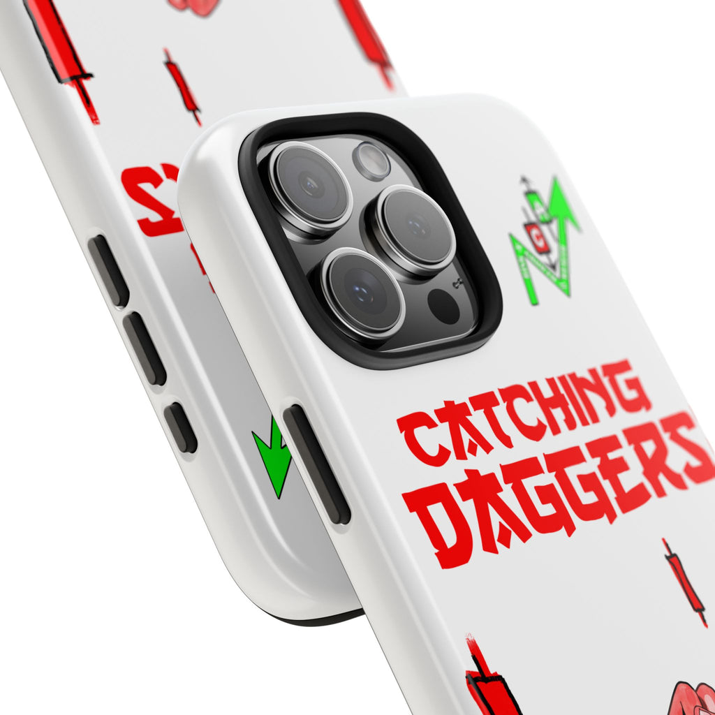 Catching Daggers Tough Phone Case — Crypt Apparel Graphic Protective Cover