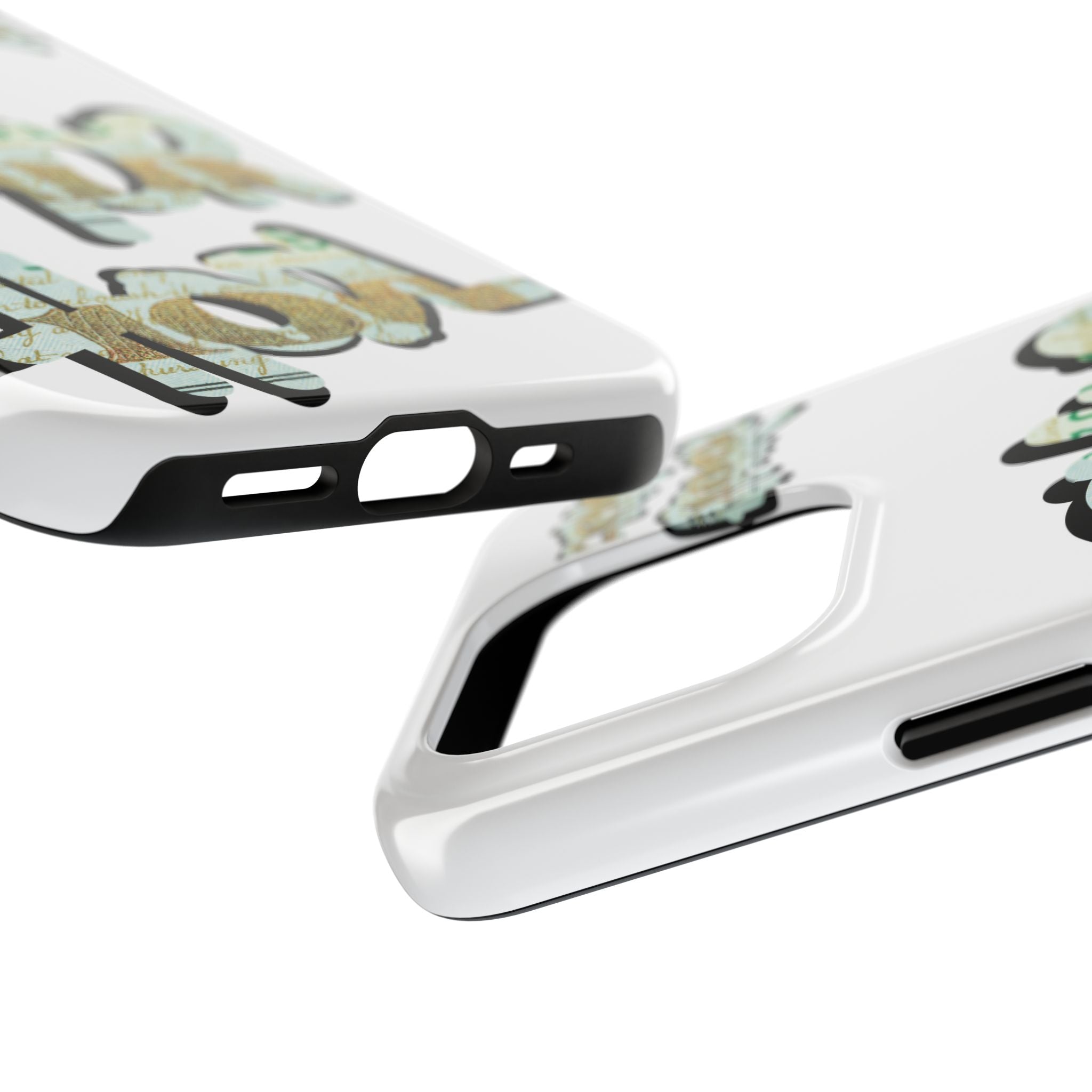 Tough Phone Case — Vintage Money Graffiti "Paper Hodl" Design