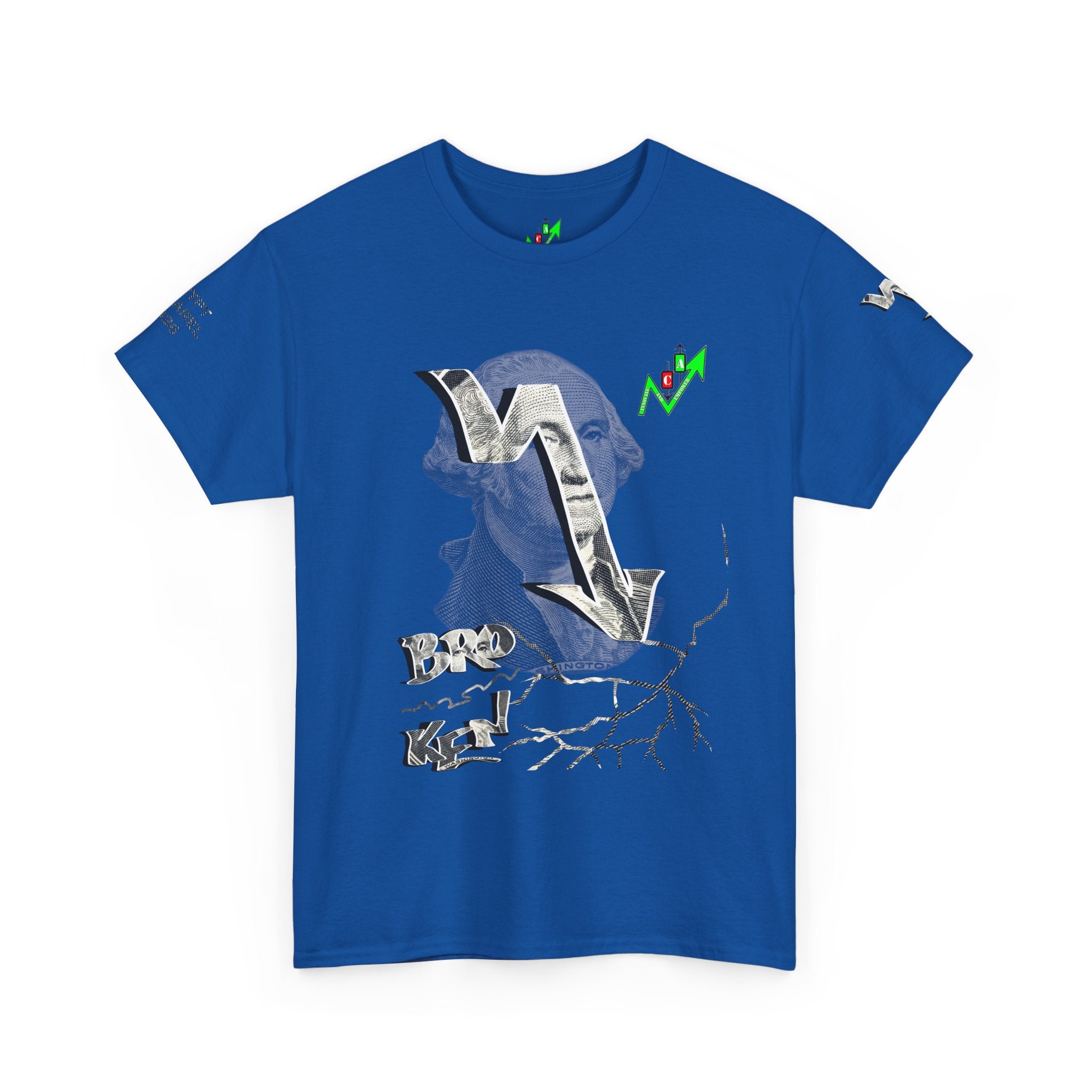 Brokenomics Crypto Graphic Tee — Straight to Zero trading tee "Crypt Apparel"