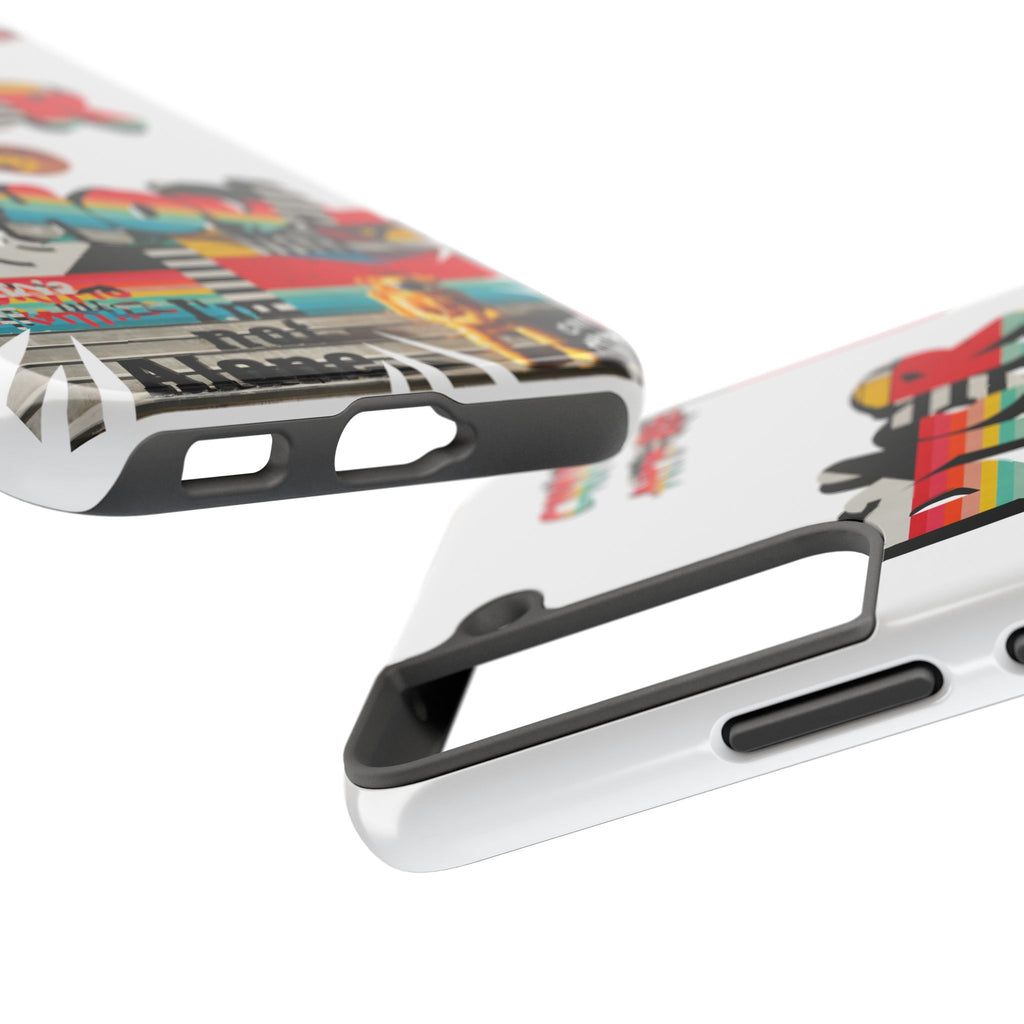 Urban Jungle Tough Phone Case — Crypt Apparel Collage Protective Cover