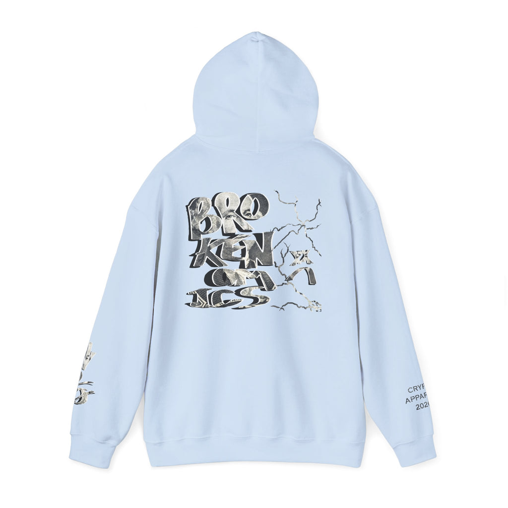Brokenomics Crypto Hoodie — Straight to Zero trading sweatshirt "Crypt Apparel"