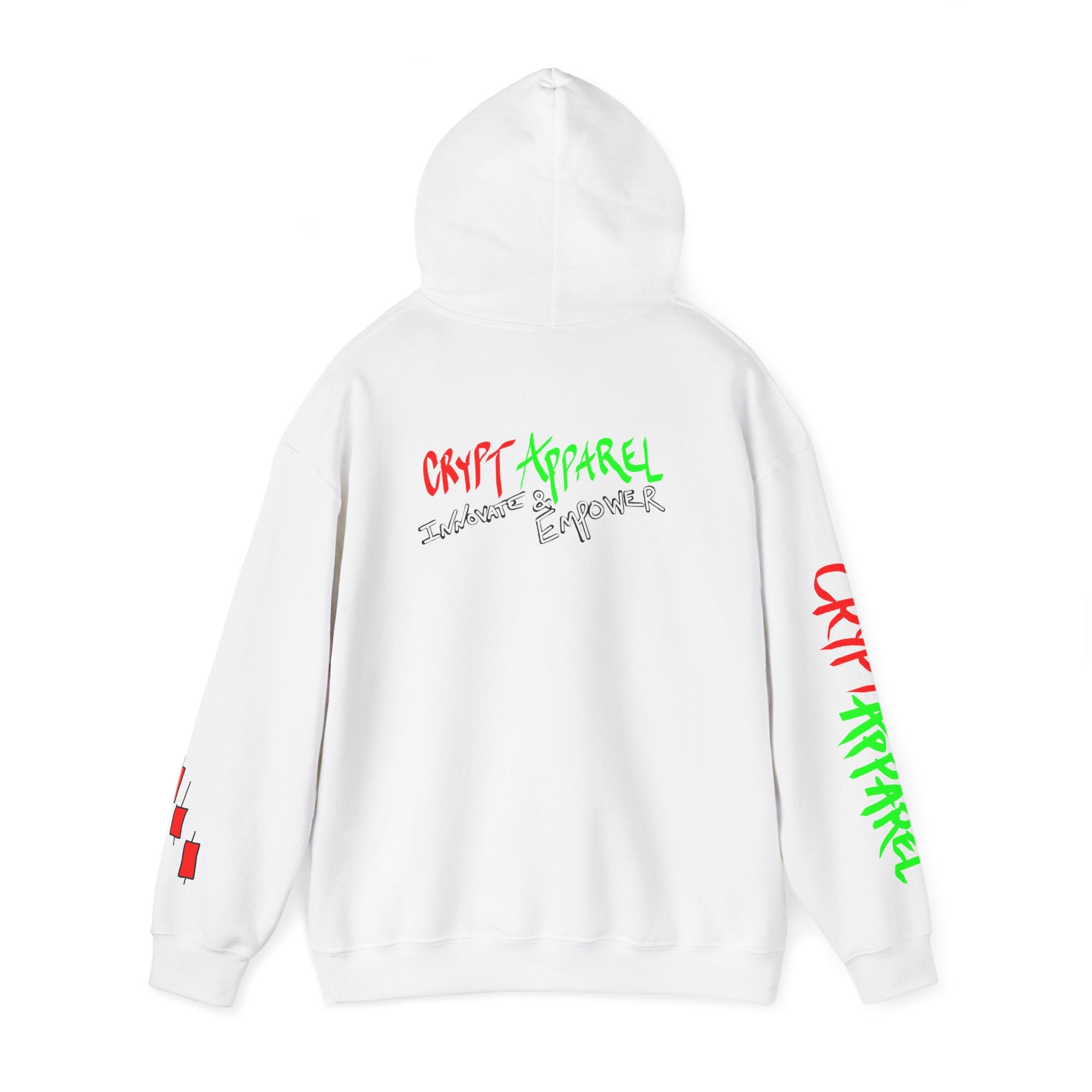 Crypto Degen Hoodie — Crypt Apparel Graphic Pullover