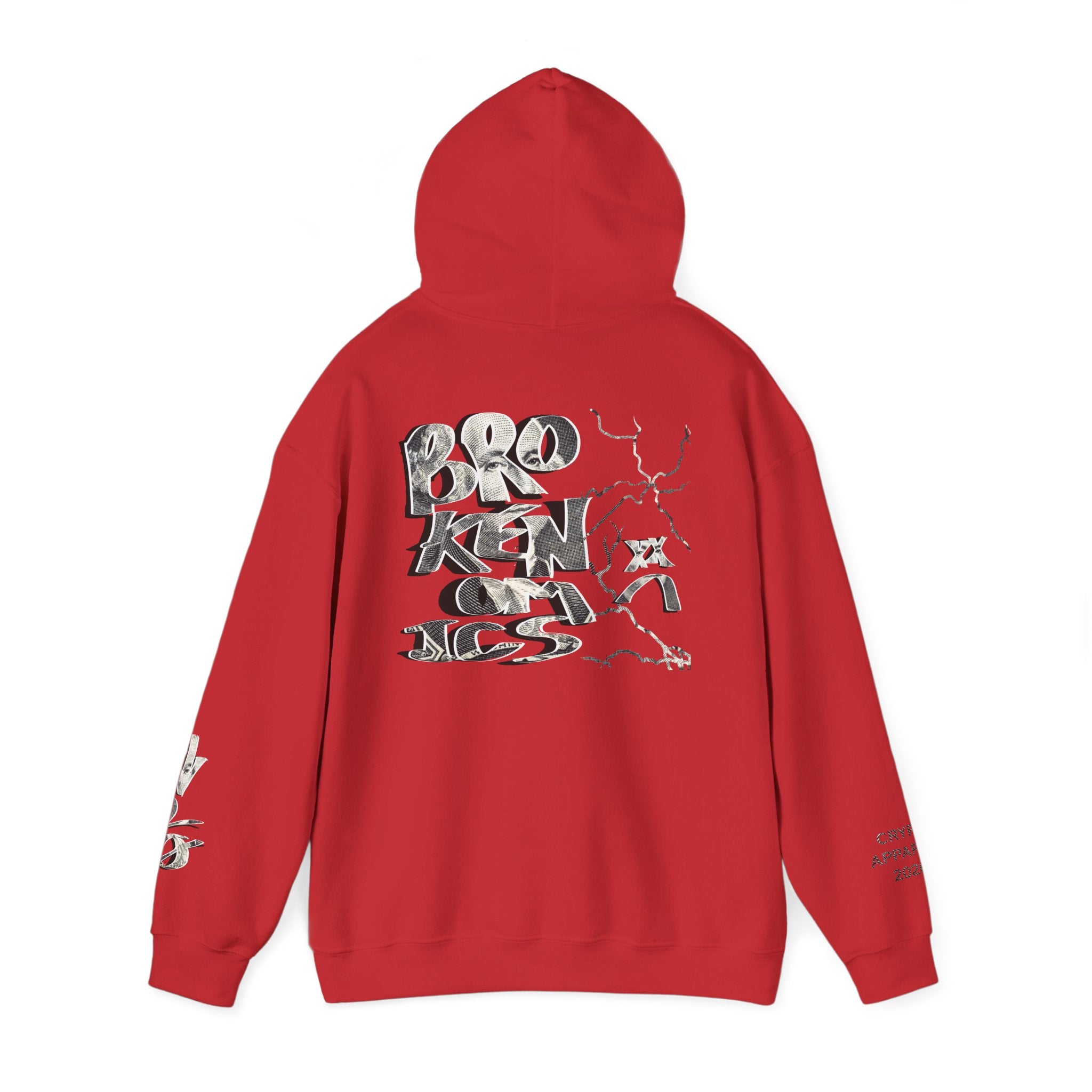 Brokenomics Crypto Hoodie — Straight to Zero trading sweatshirt "Crypt Apparel"