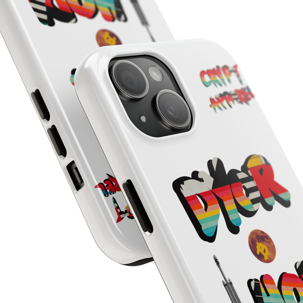Urban Jungle Tough Phone Case — Crypt Apparel Collage Protective Cover