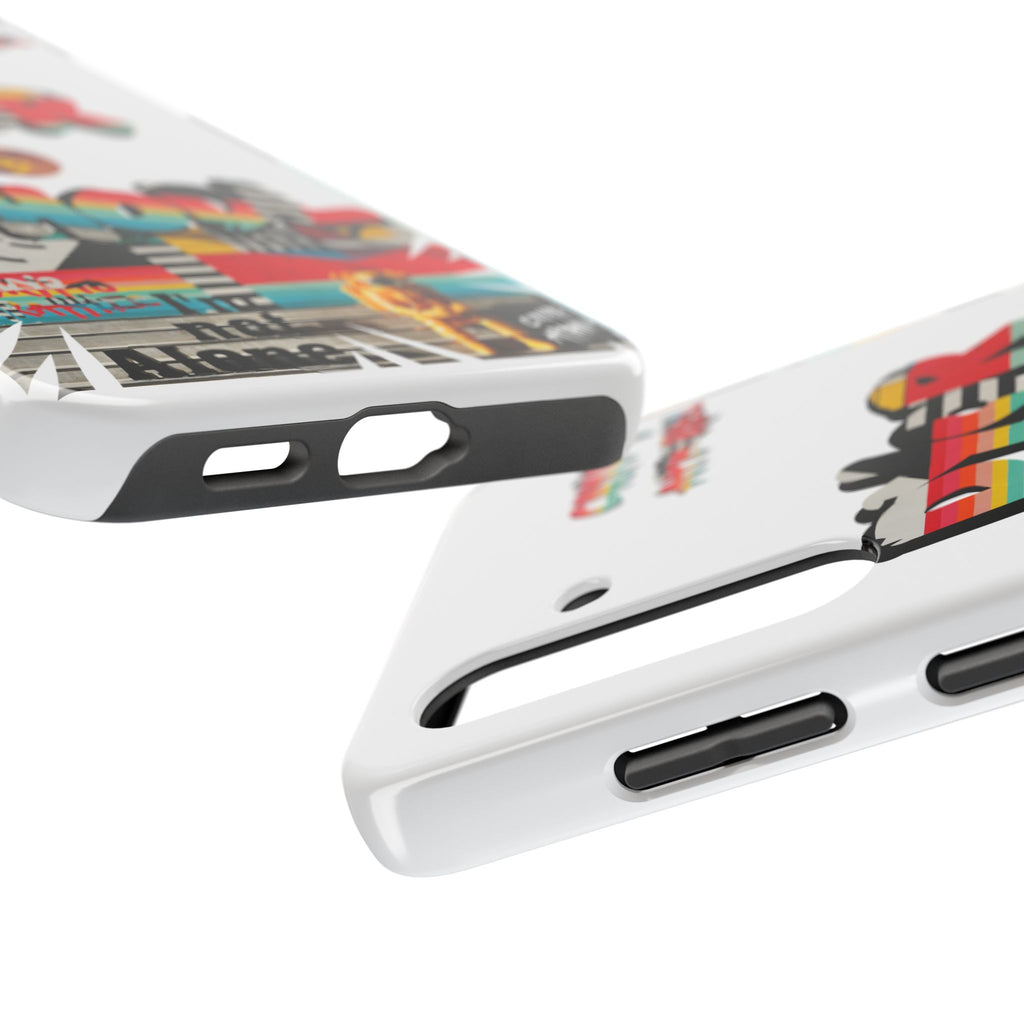 Urban Jungle Tough Phone Case — Crypt Apparel Collage Protective Cover
