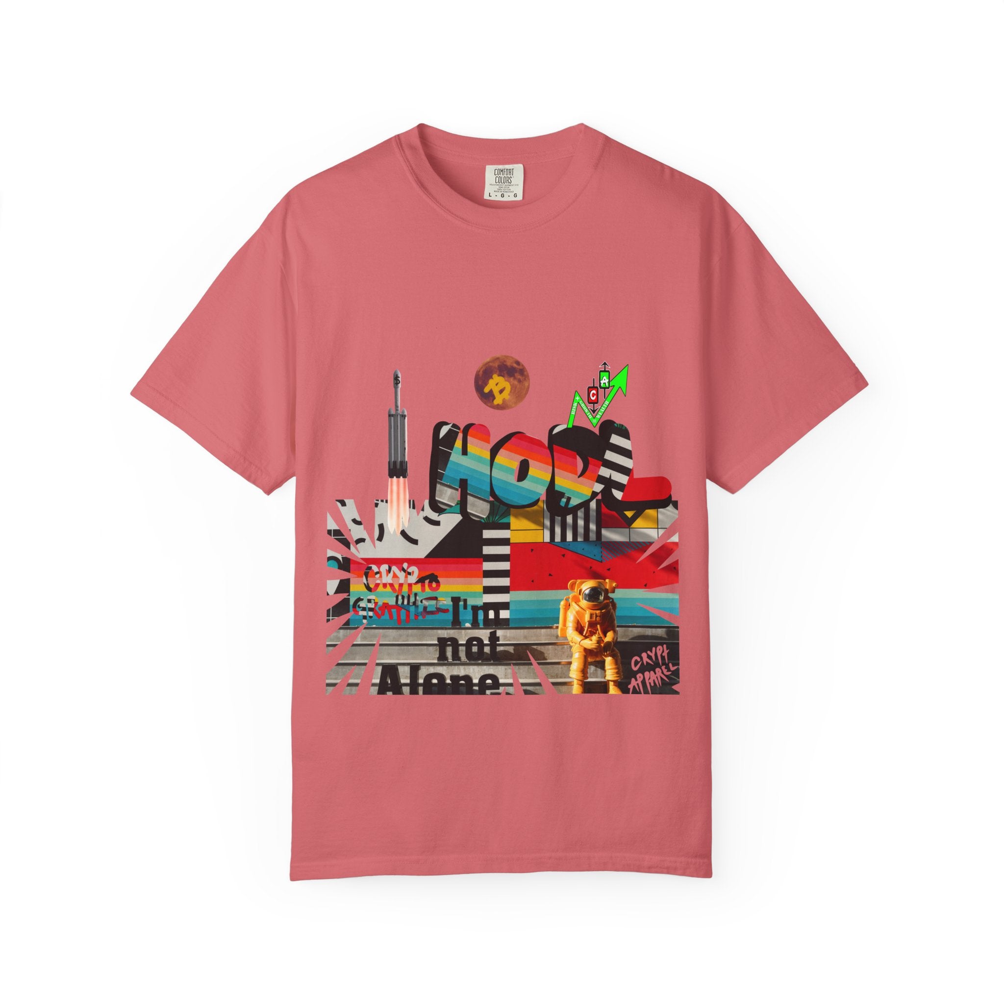 Urban Jungle Crypto Collage T-Shirt | Crypt Apparel Graphic Streetwear