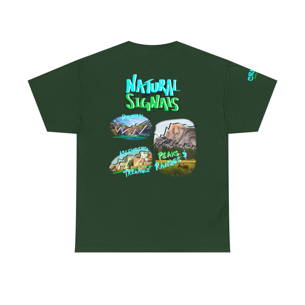 Natural Signals Graphic Tee — "Crypt Apparel" & "Nature Signals" Streetwear T‑Shirt