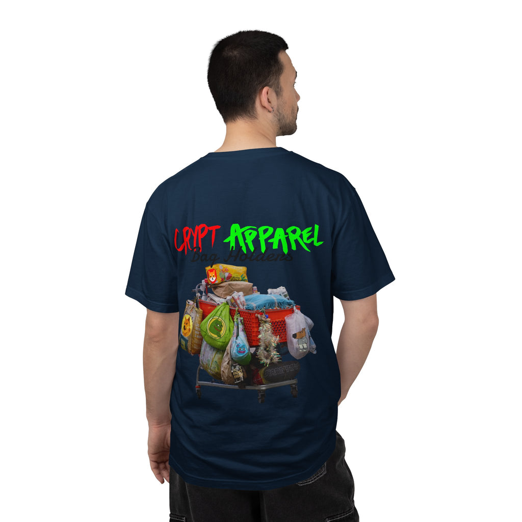 Bag Holders Crypto T-Shirt — 'Crypt Apparel' Graphic Tee
