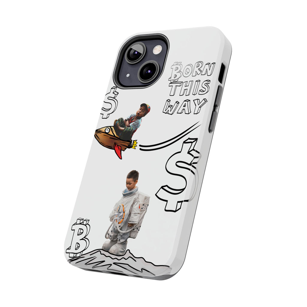 Born This Way Phone Case — "Crypt Apparel" Crypto Protective Case