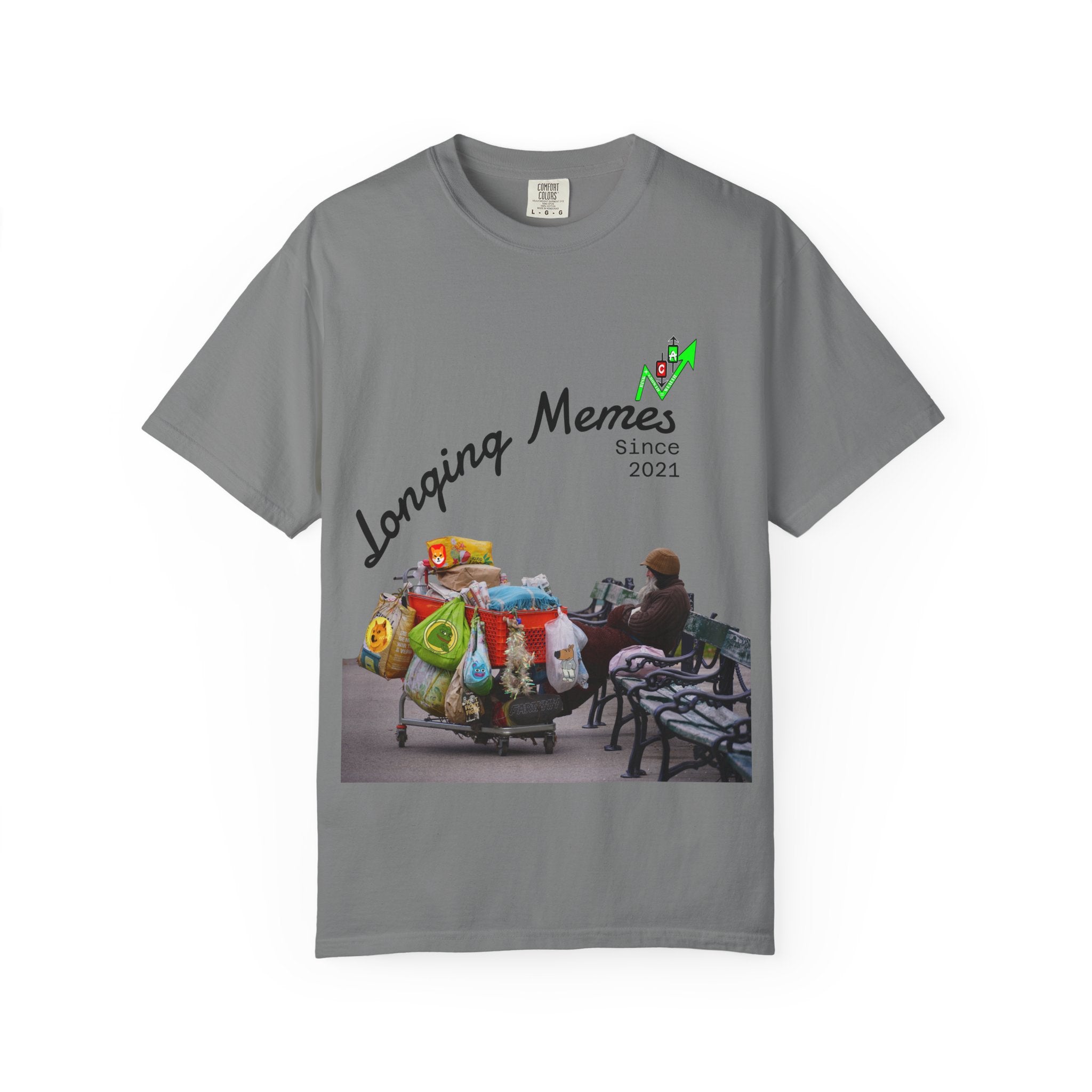 Bag Holders Crypto T-Shirt — 'Crypt Apparel' Graphic Tee